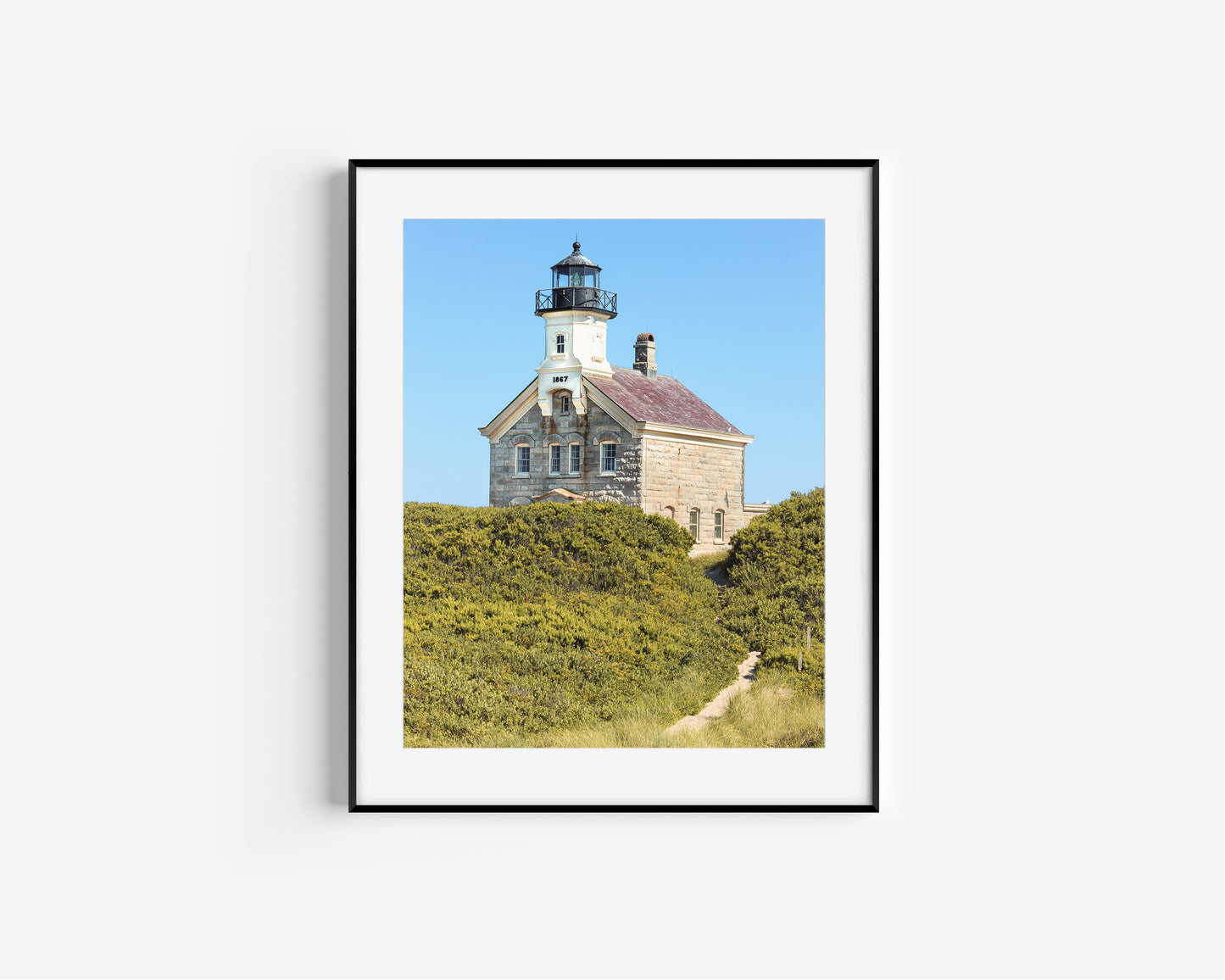 Block Island North Light Lighthouse Print