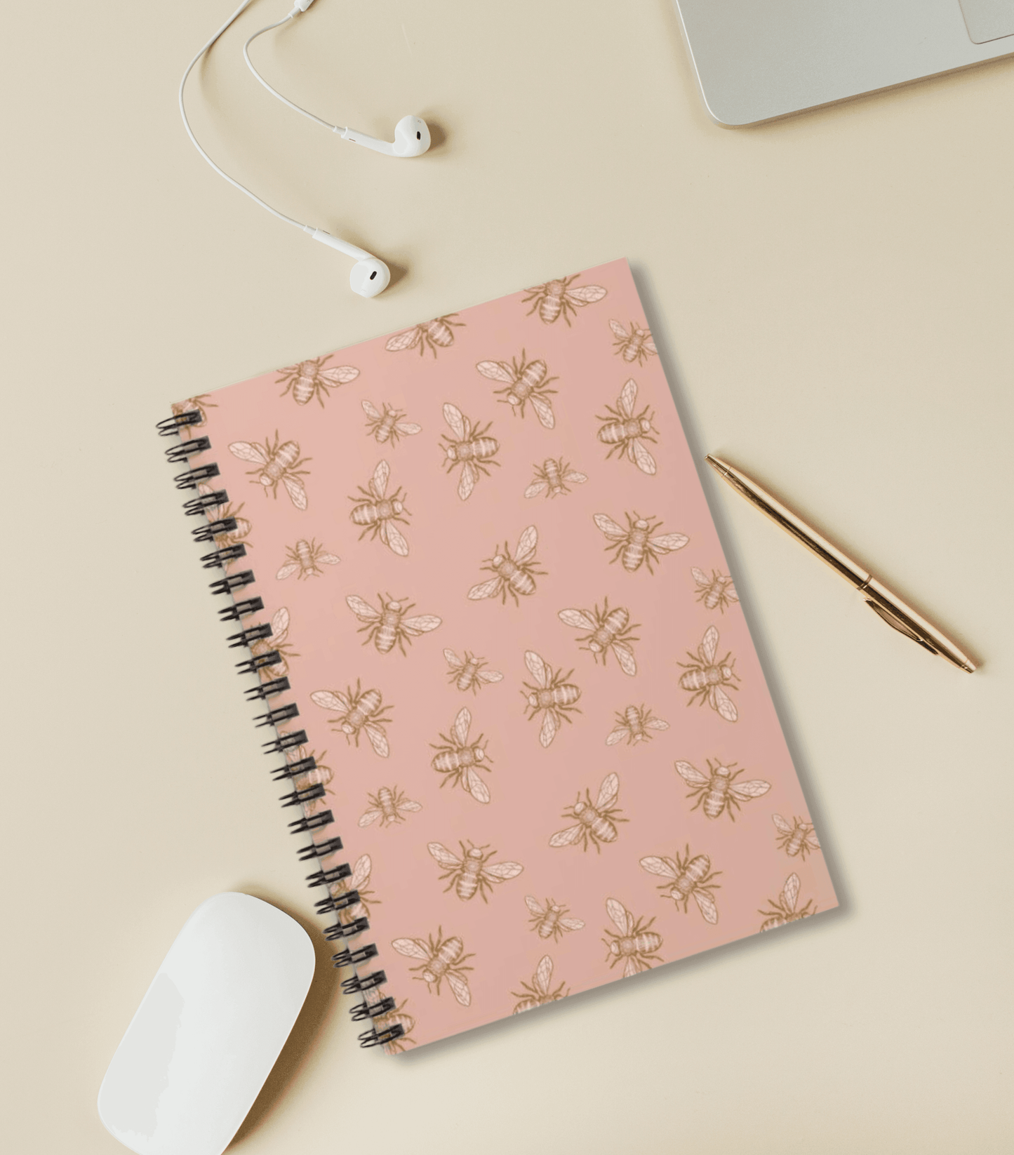 Honey Bee | Spiral Notebook - Departures Print Shop