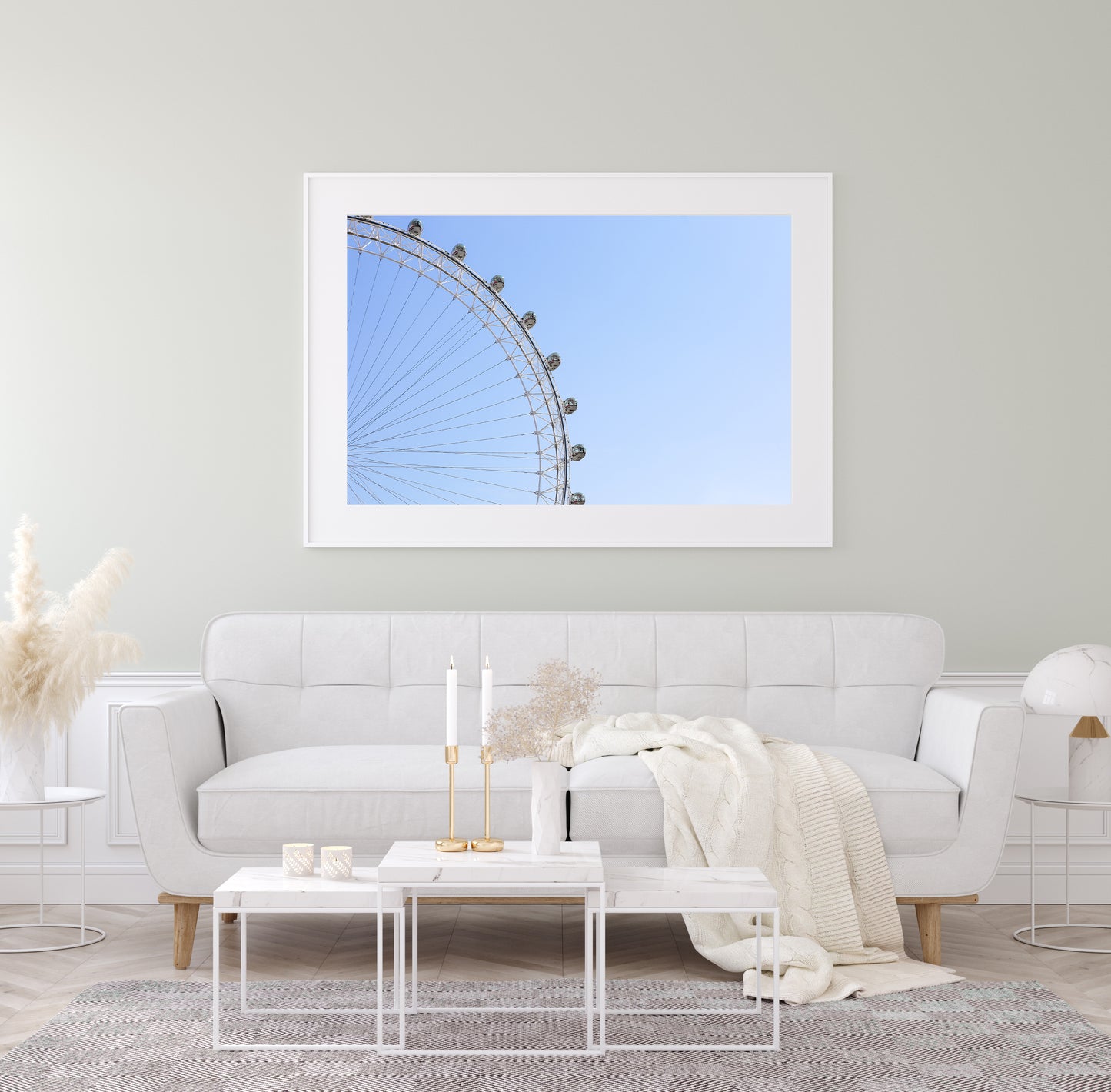 London Eye Photography Print