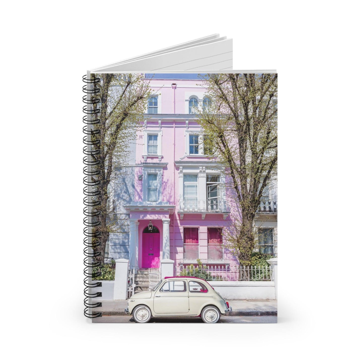 Notting Hill London Spiral Notebook - Departures Print Shop