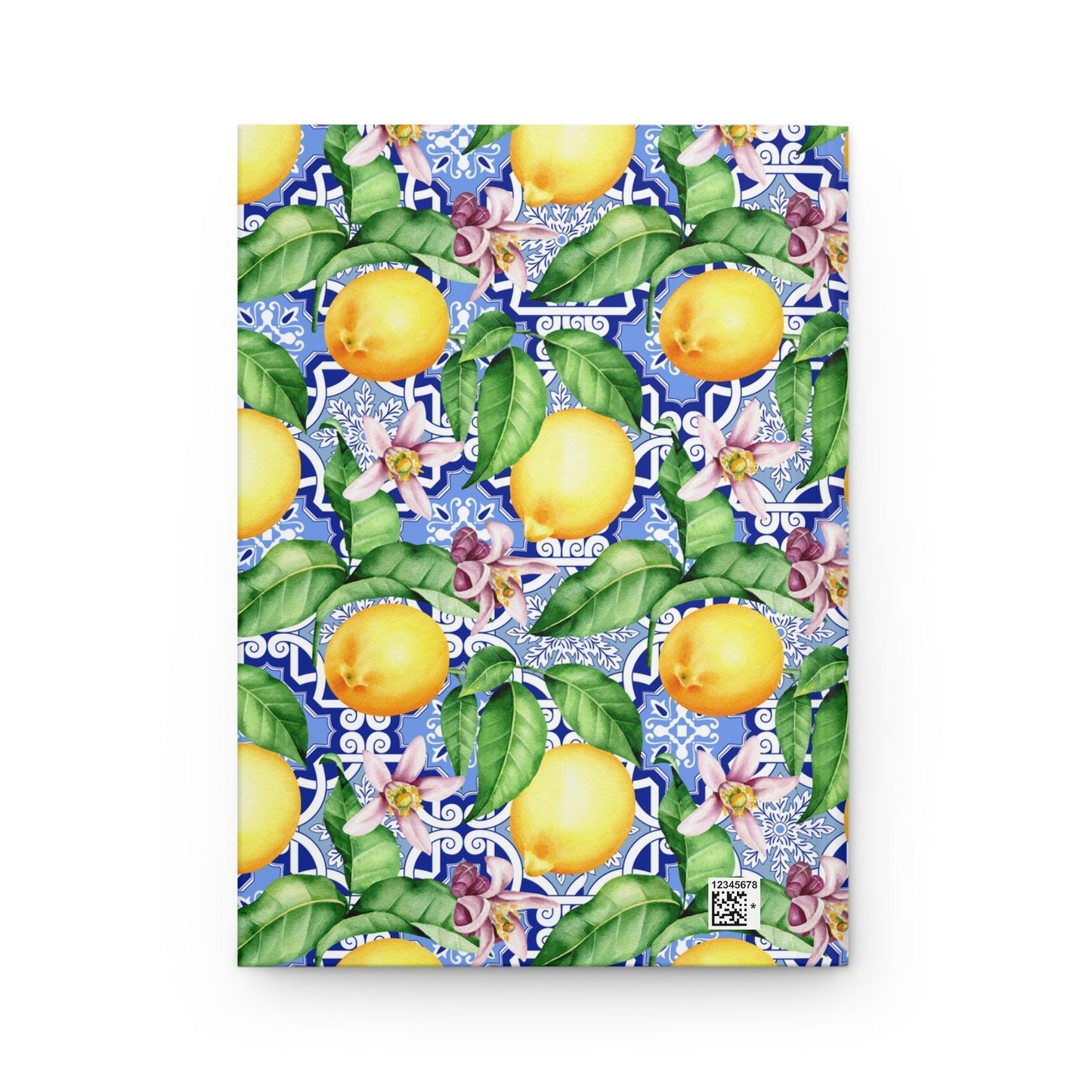 On The Amalfi Coast | Lemon Print Notebook - Departures Print Shop