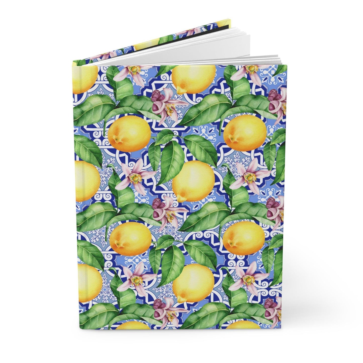 On The Amalfi Coast | Lemon Print Notebook - Departures Print Shop