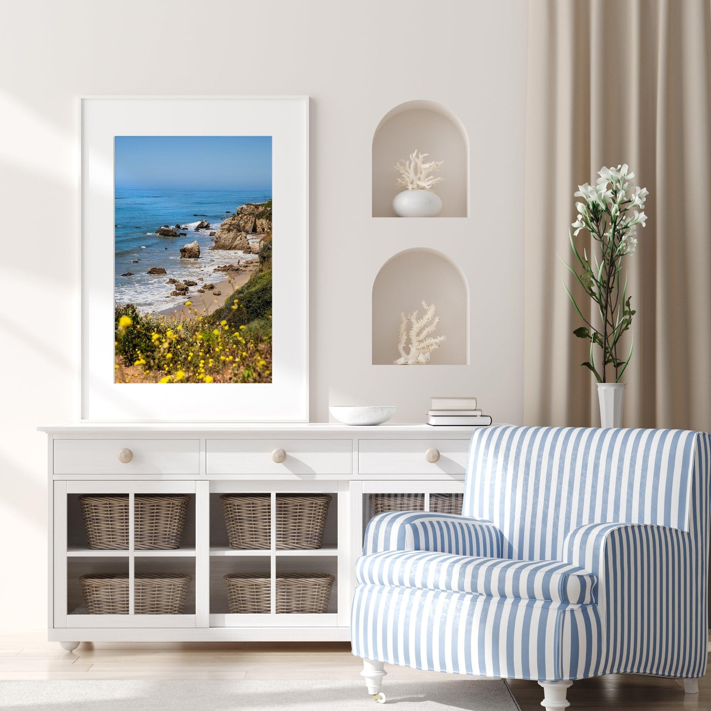 California Cliffs Print II