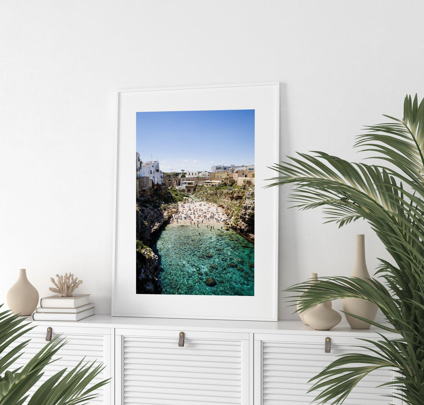 Polignano a Mare Beach Print II | Puglia Italy Photography - Departures Print Shop