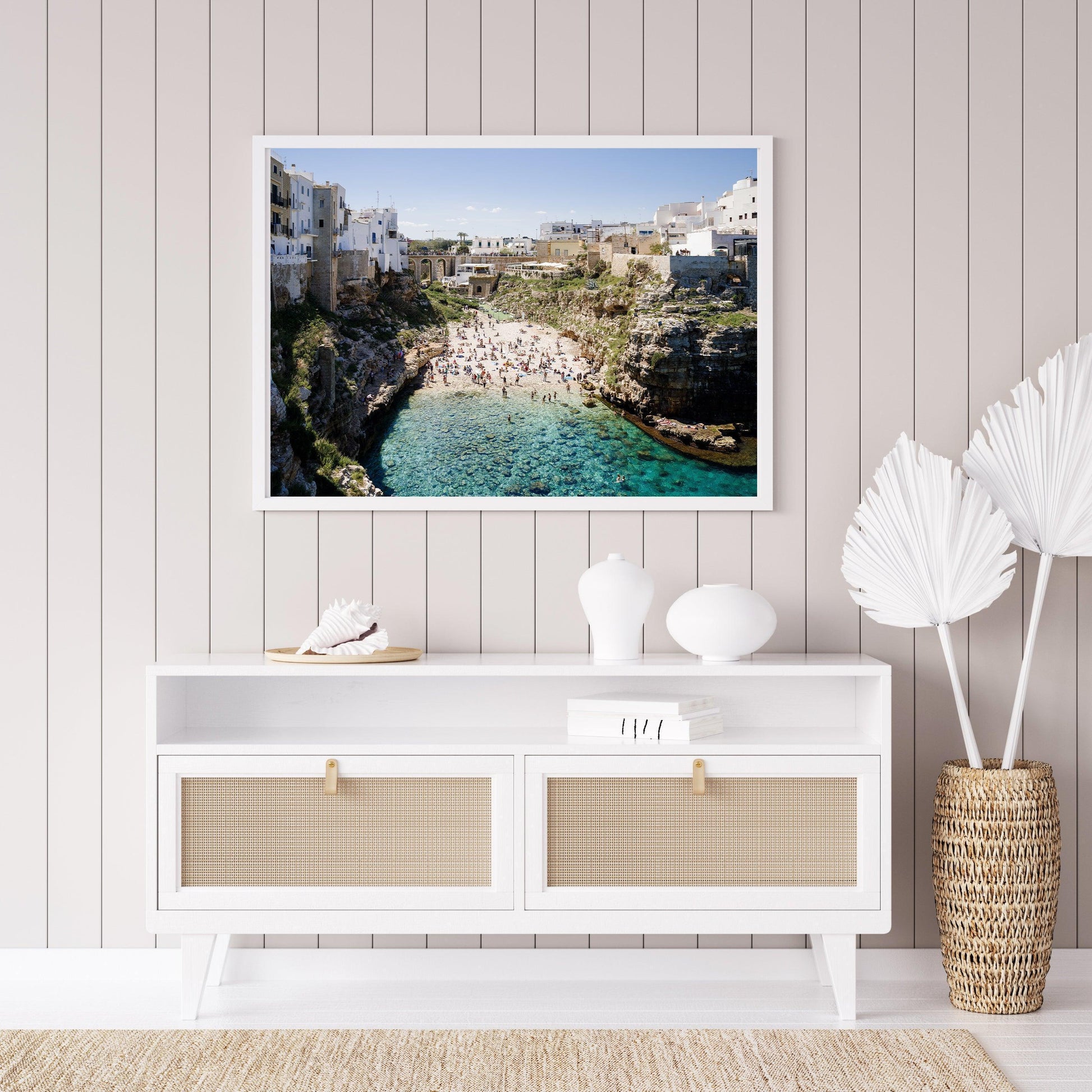 Polignano a Mare Beach Print III | Puglia Italy Photography - Departures Print Shop