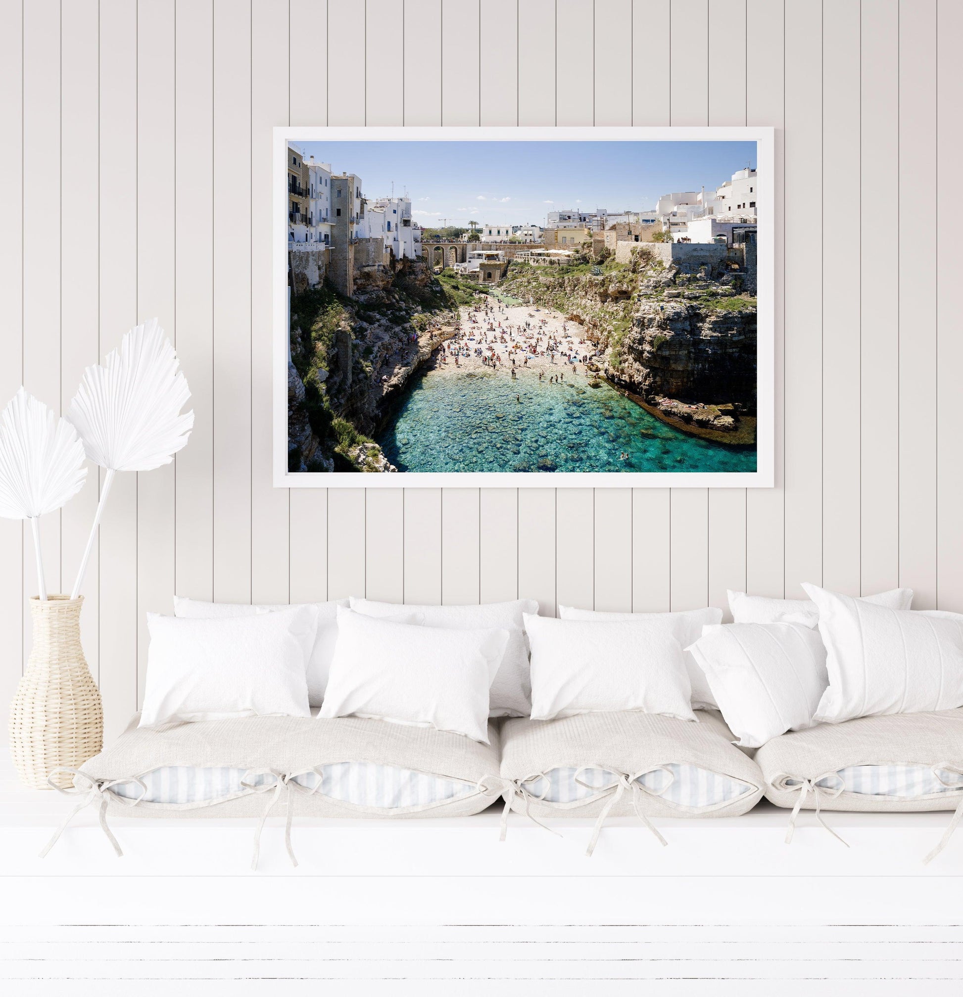 Polignano a Mare Beach Print III | Puglia Italy Photography - Departures Print Shop
