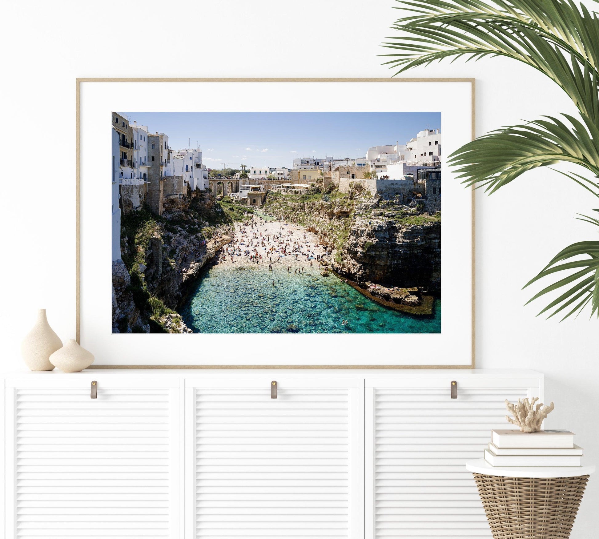 Polignano a Mare Beach Print III | Puglia Italy Photography - Departures Print Shop