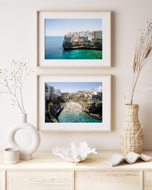 Polignano a Mare Print Set II | Puglia Italy Photography Prints - Departures Print Shop