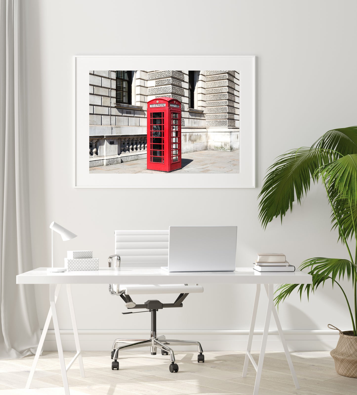 Red Telephone Booth Print | London Photography Print - Departures Print Shop