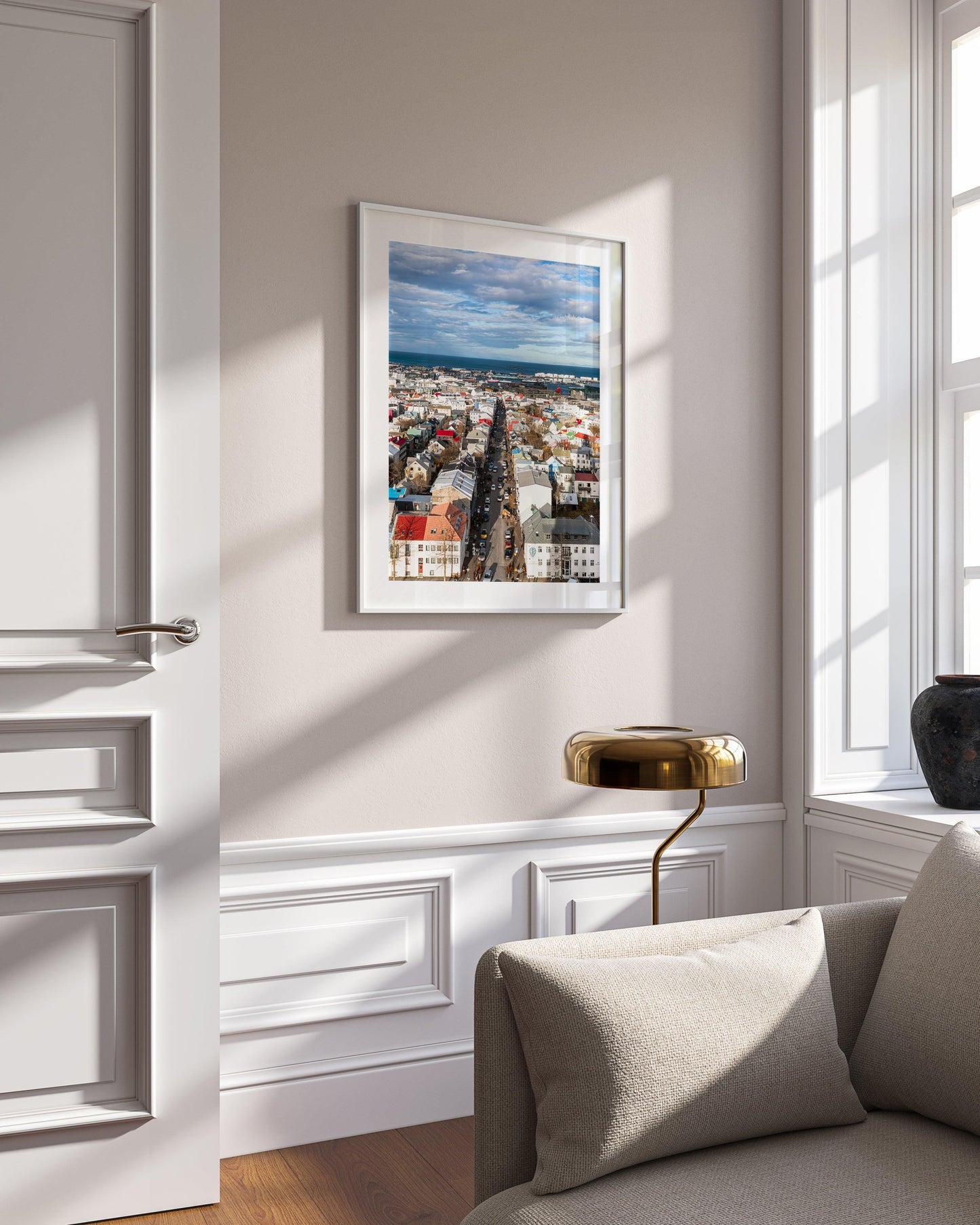 Reykjavik Skyline II | Iceland Photography Print - Departures Print Shop