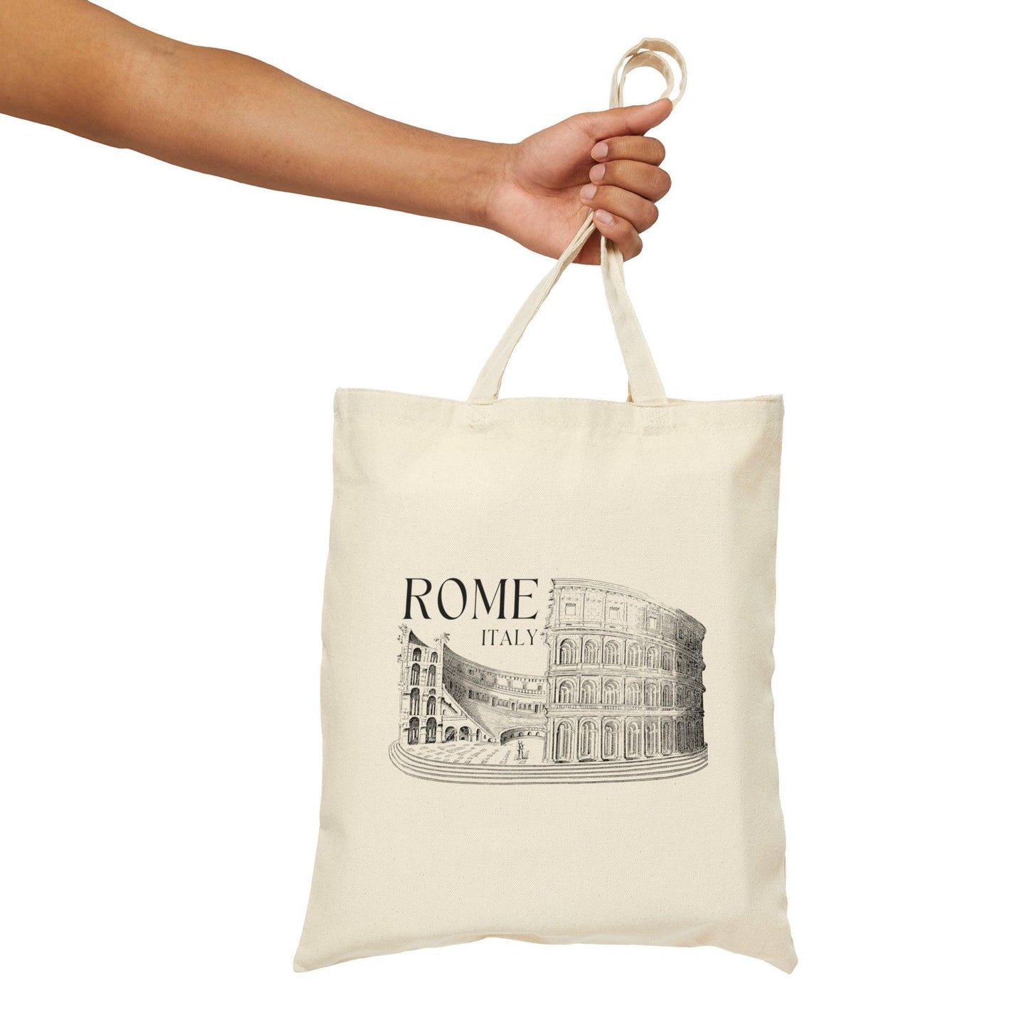 Roman Colosseum Canvas Tote Bag - Departures Print Shop