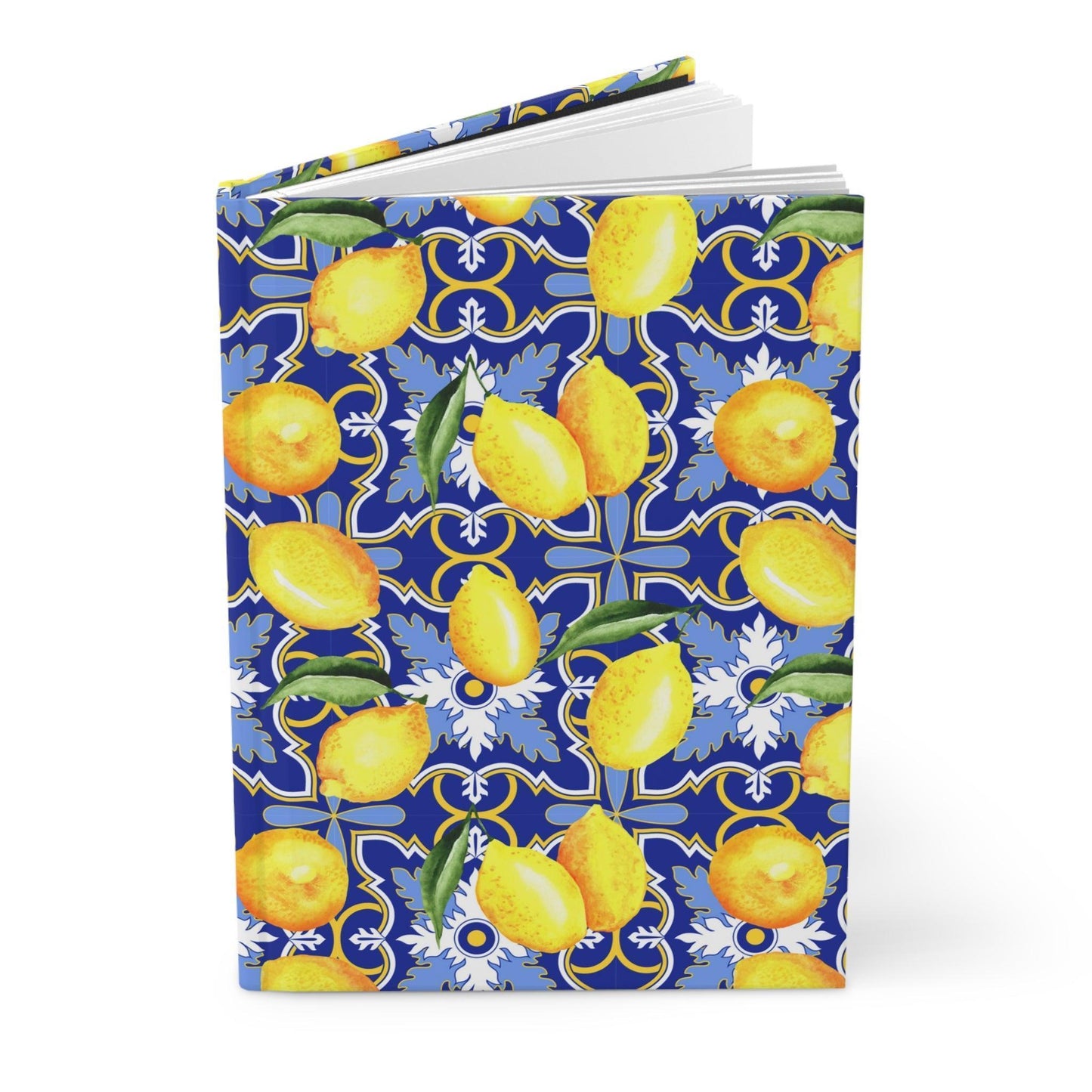 See You in Santorini | Lemon Print Notebook - Departures Print Shop