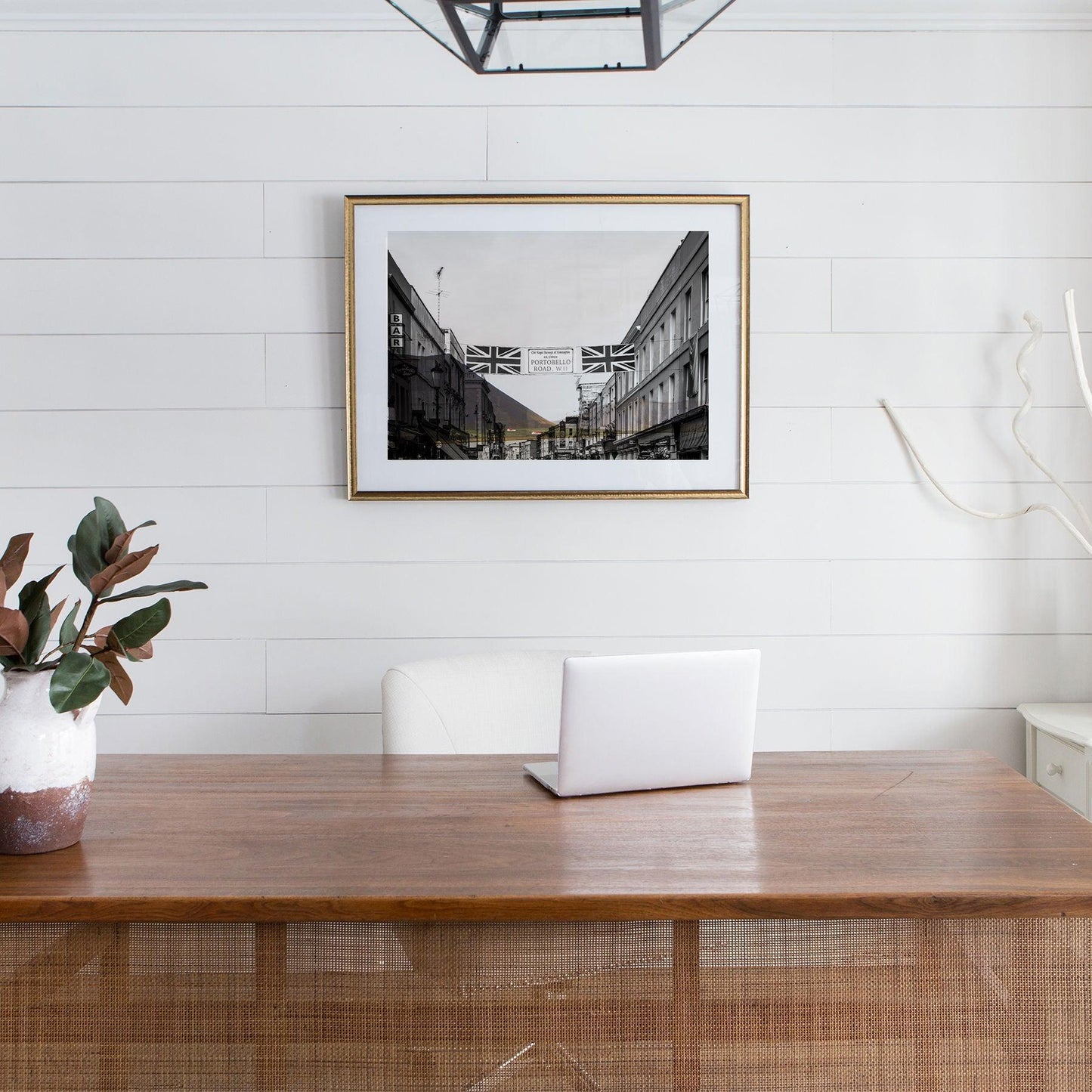 B&W Portobello Road Market | London Print - Departures Print Shop