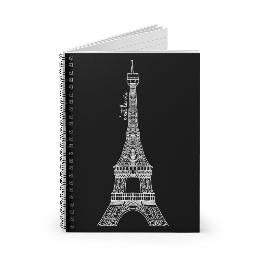 Eiffel Tower Spiral Notebook - Departures Print Shop