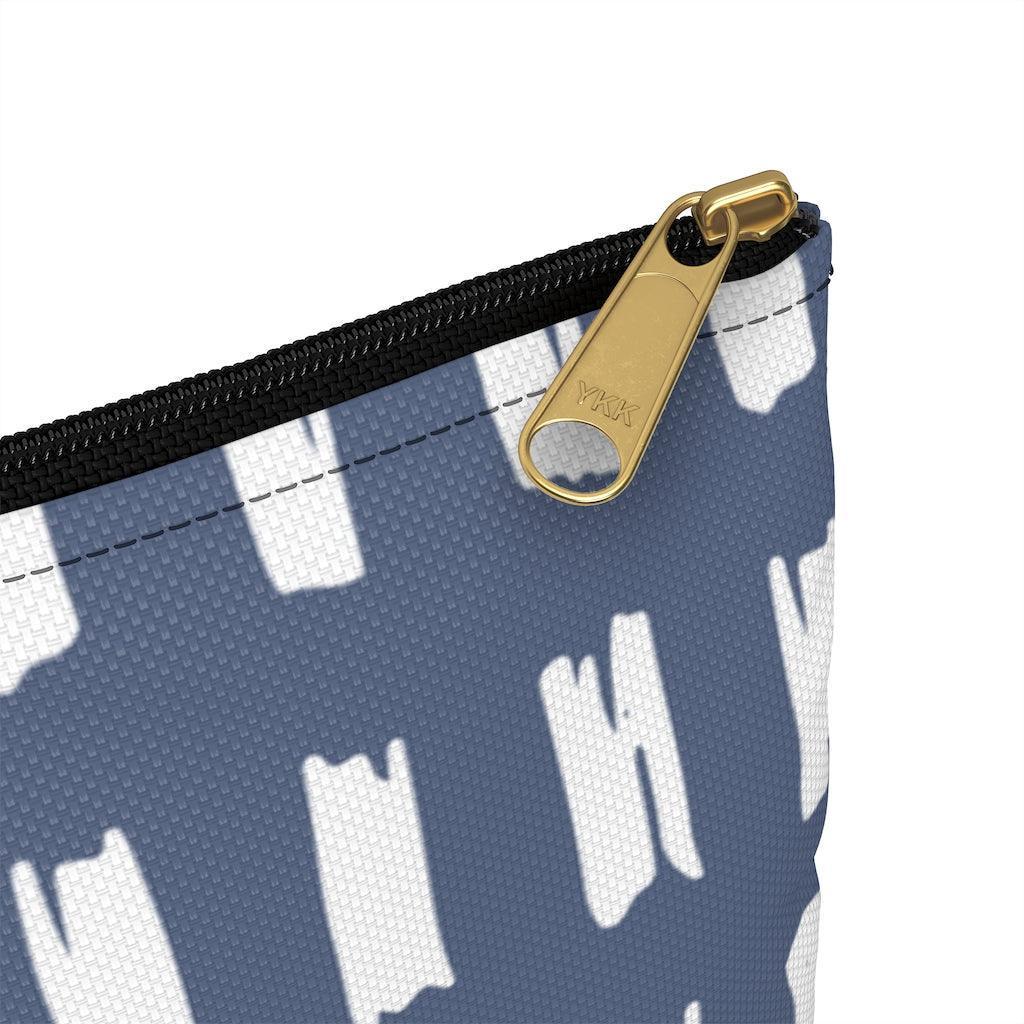 First Class | Blue Check Tote Bag - Departures Print Shop