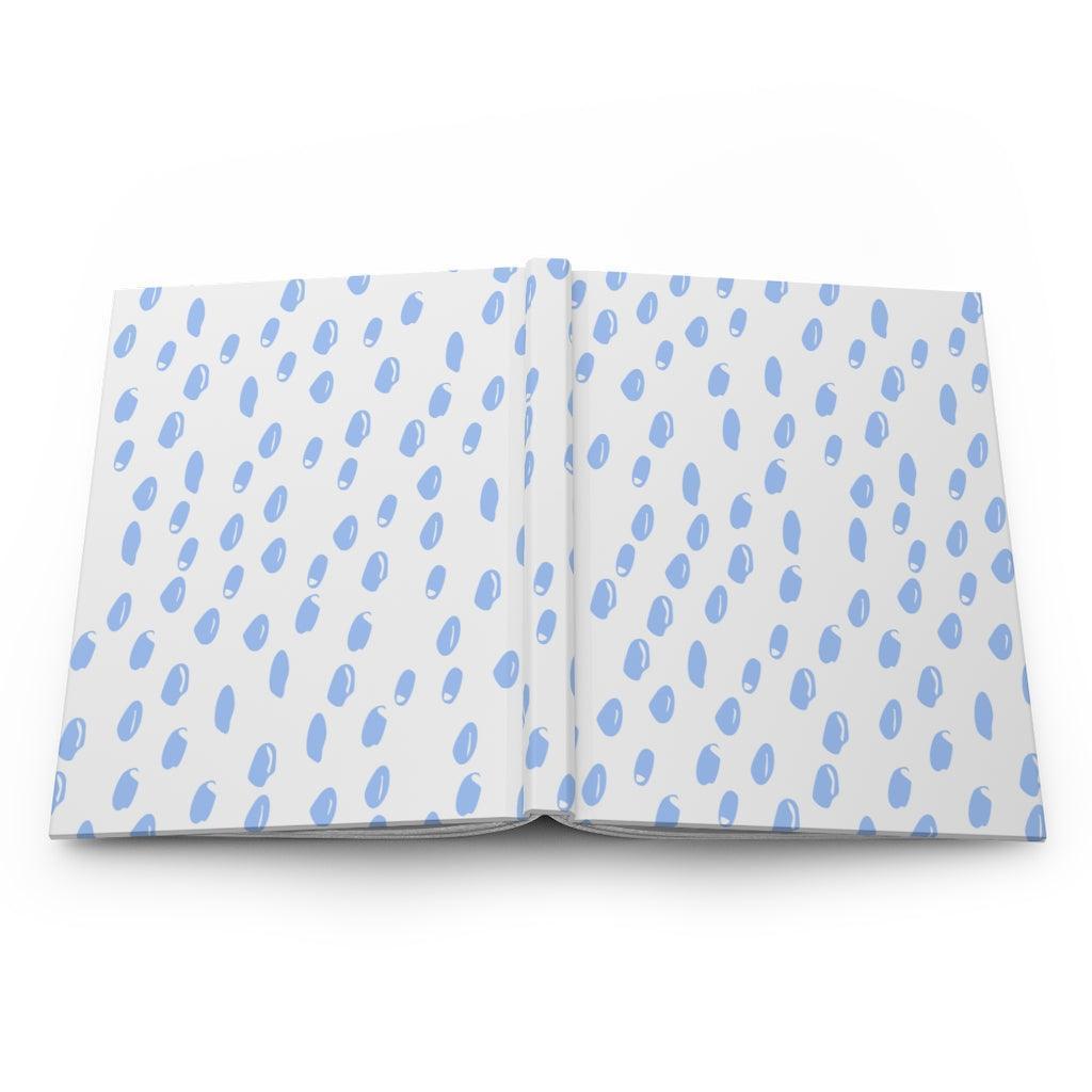 Rain Drops | Polka Dot Notebook - Departures Print Shop