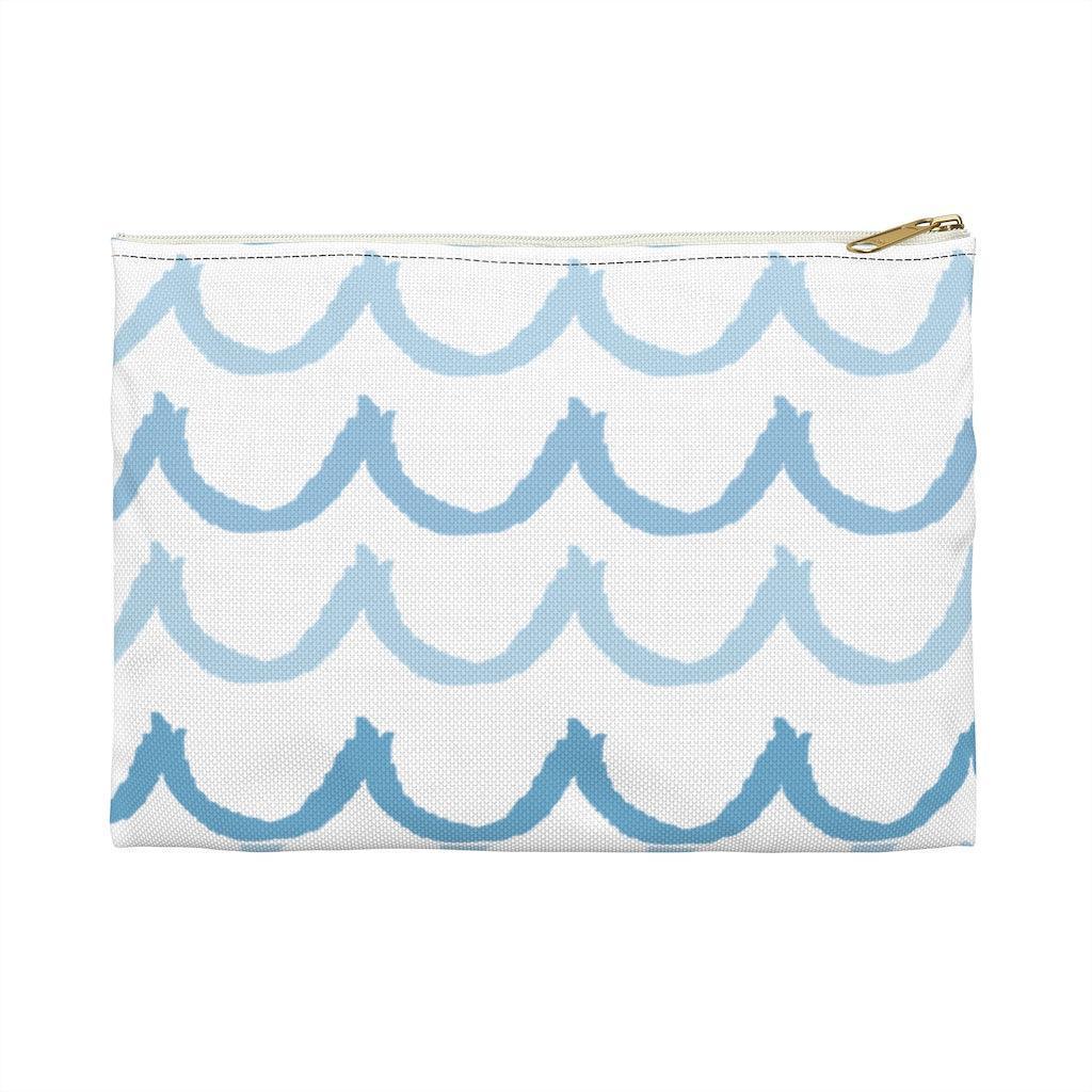 Waves Watercolor Travel Bag - Departures Print Shop