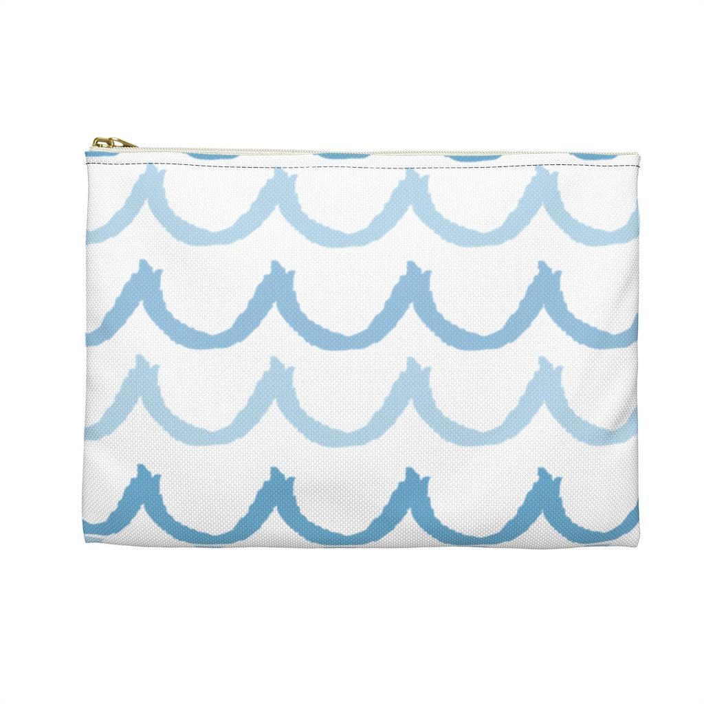 Waves Watercolor Travel Bag - Departures Print Shop
