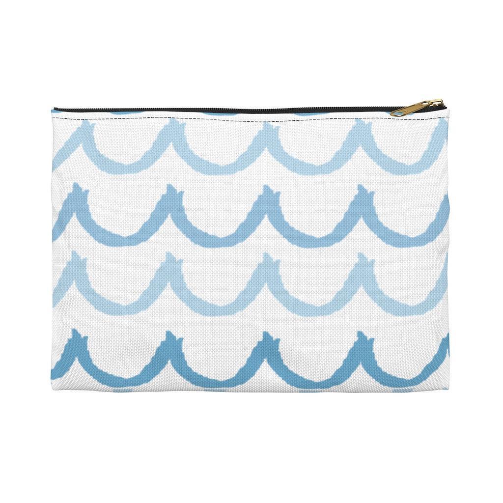 Waves Watercolor Travel Bag - Departures Print Shop