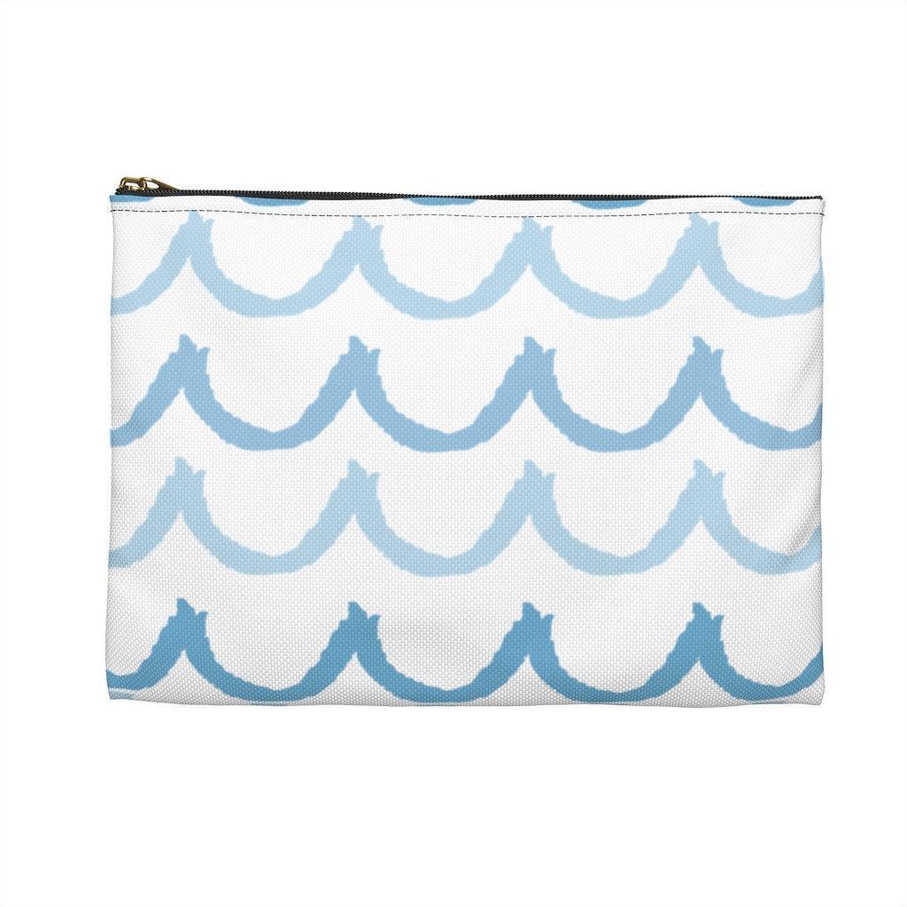 Waves Watercolor Travel Bag - Departures Print Shop