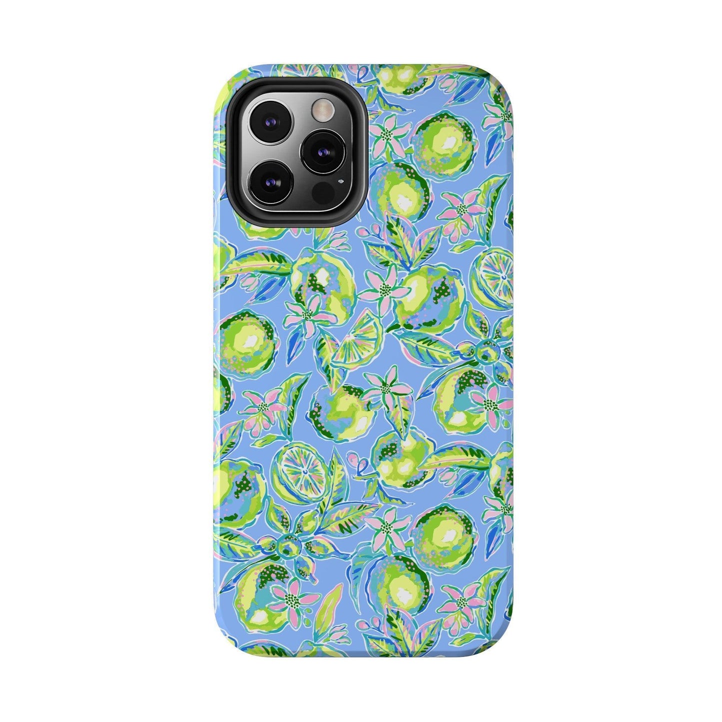 Lime Citrus Print Phone Case