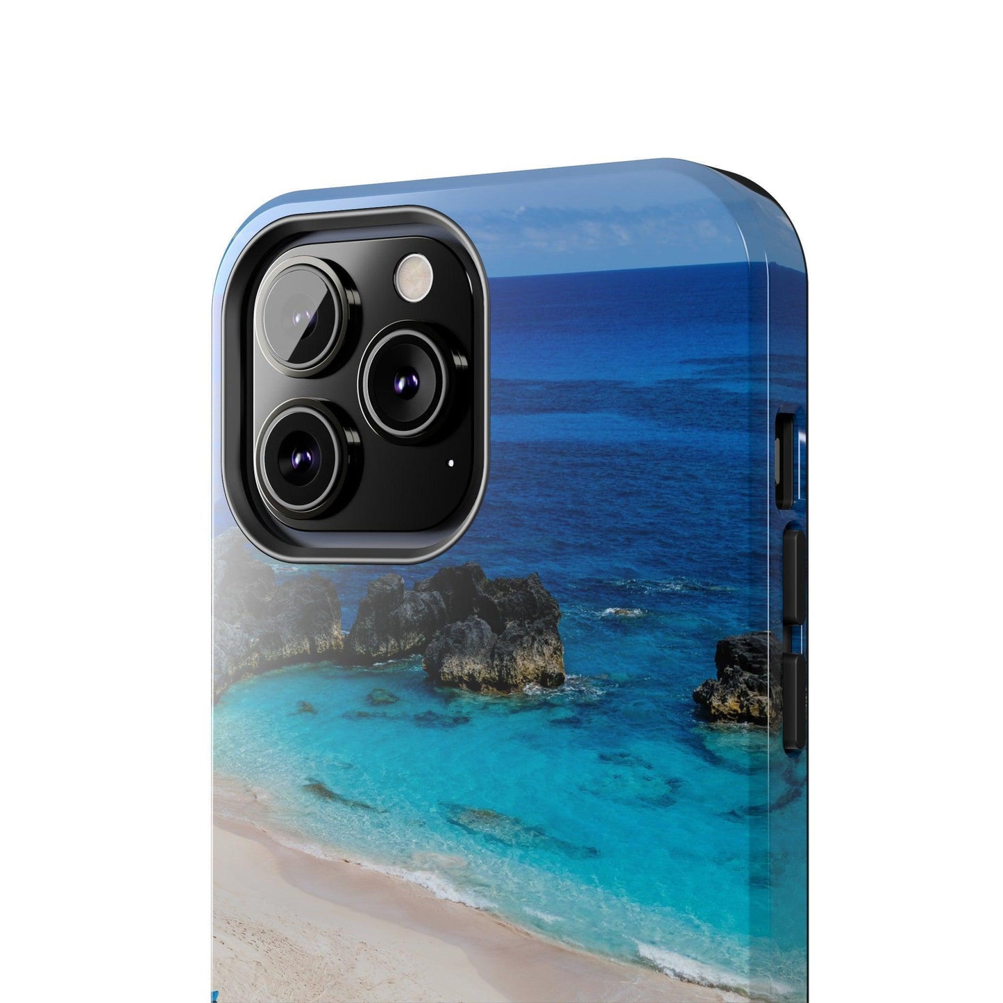 Bermuda Beach Umbrellas Phone Case