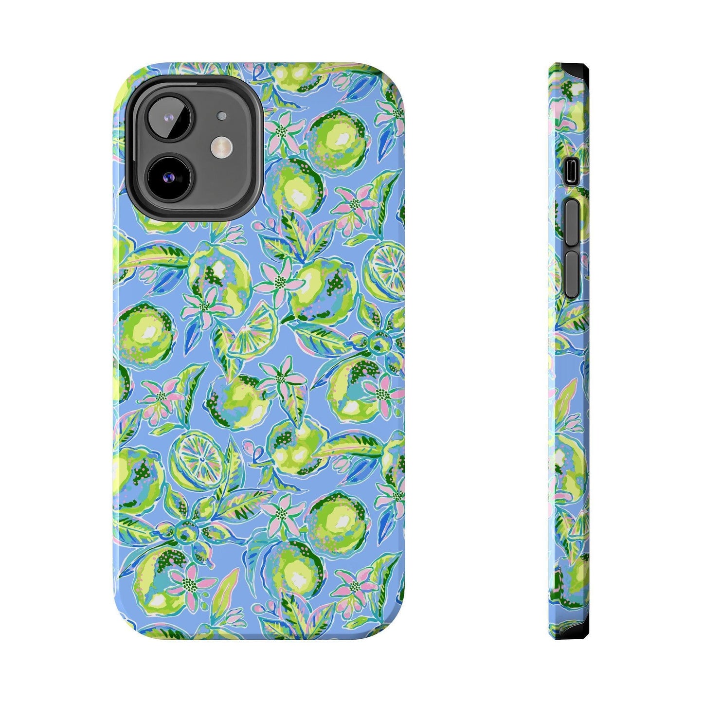 Lime Citrus Print Phone Case