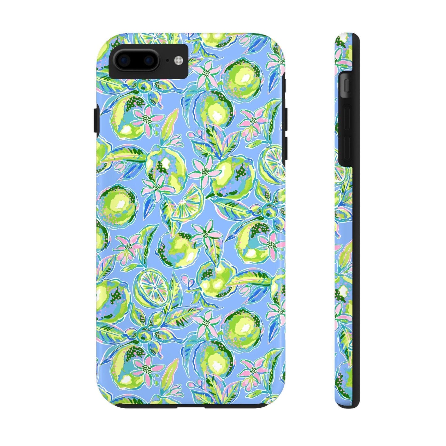 Lime Citrus Print Phone Case