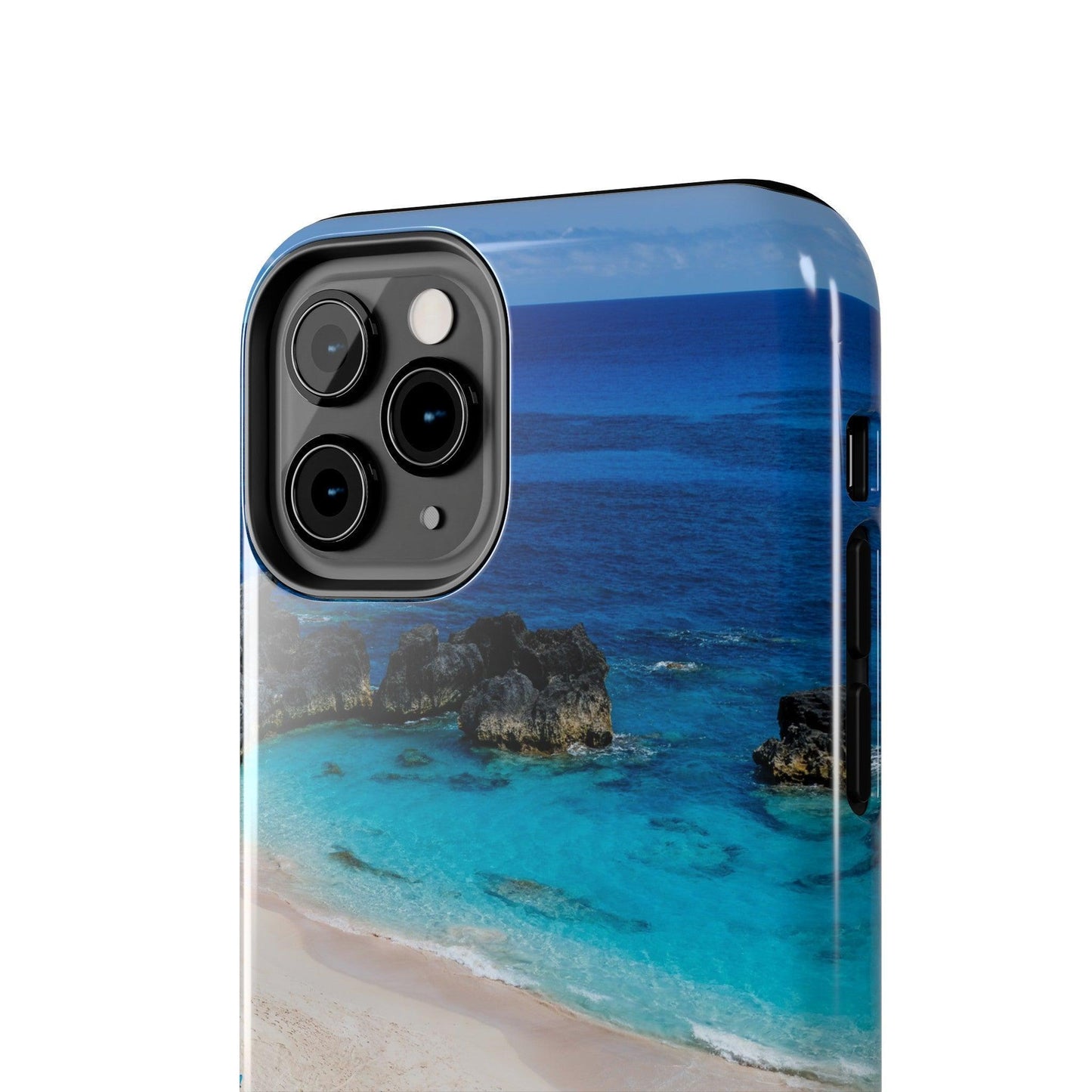 Bermuda Beach Umbrellas Phone Case