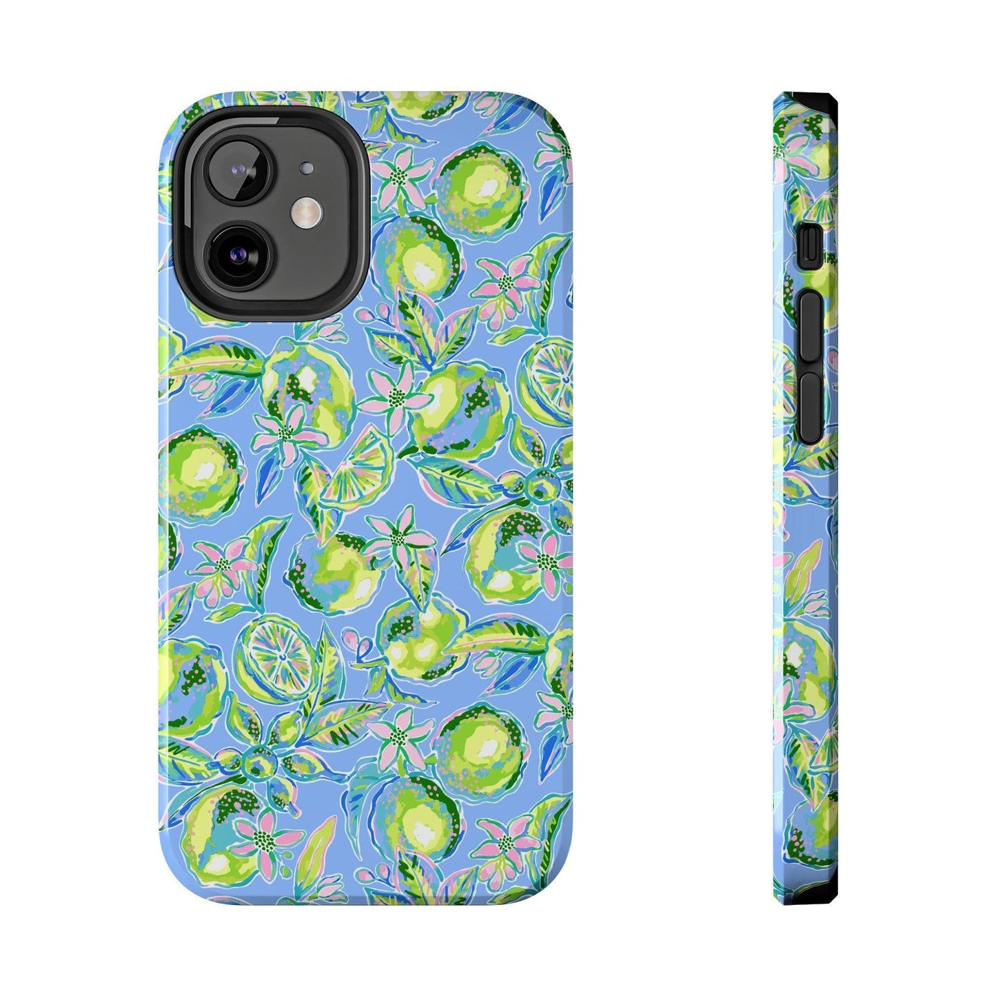 Lime Citrus Print Phone Case