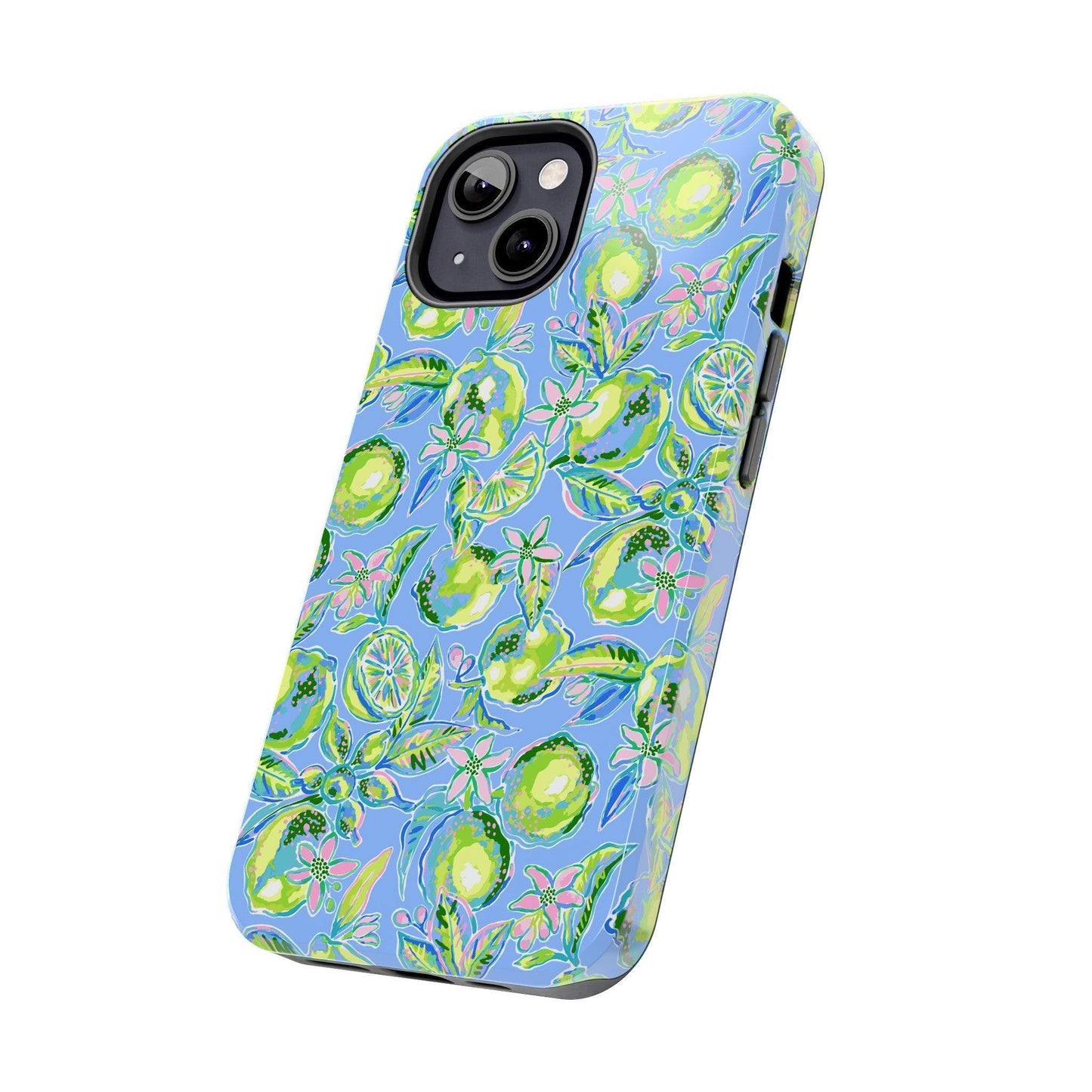 Lime Citrus Print Phone Case