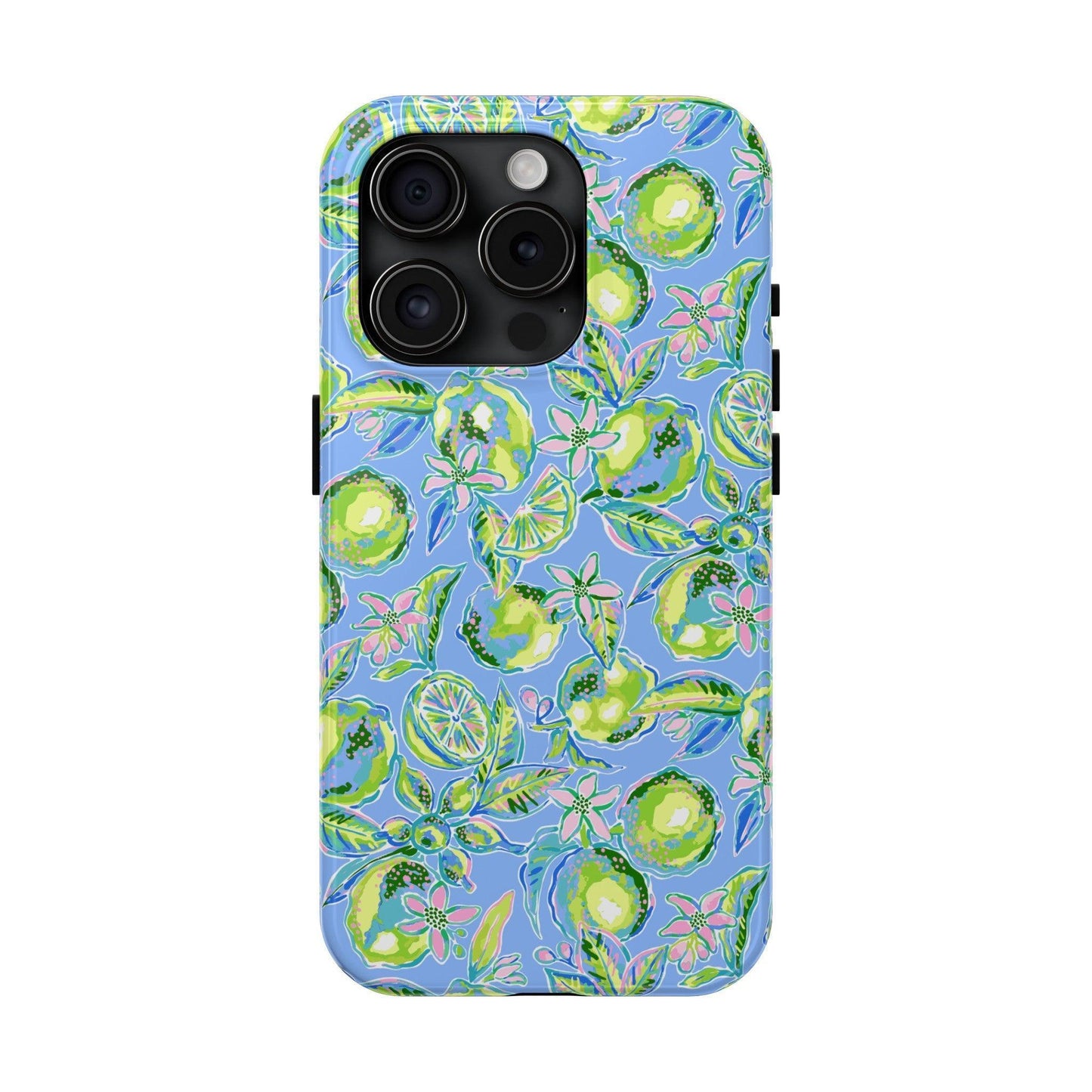 Lime Citrus Print Phone Case