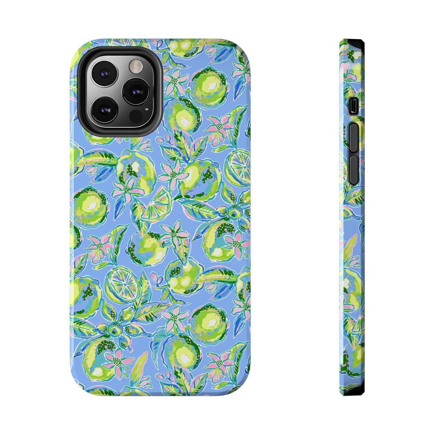 Lime Citrus Print Phone Case