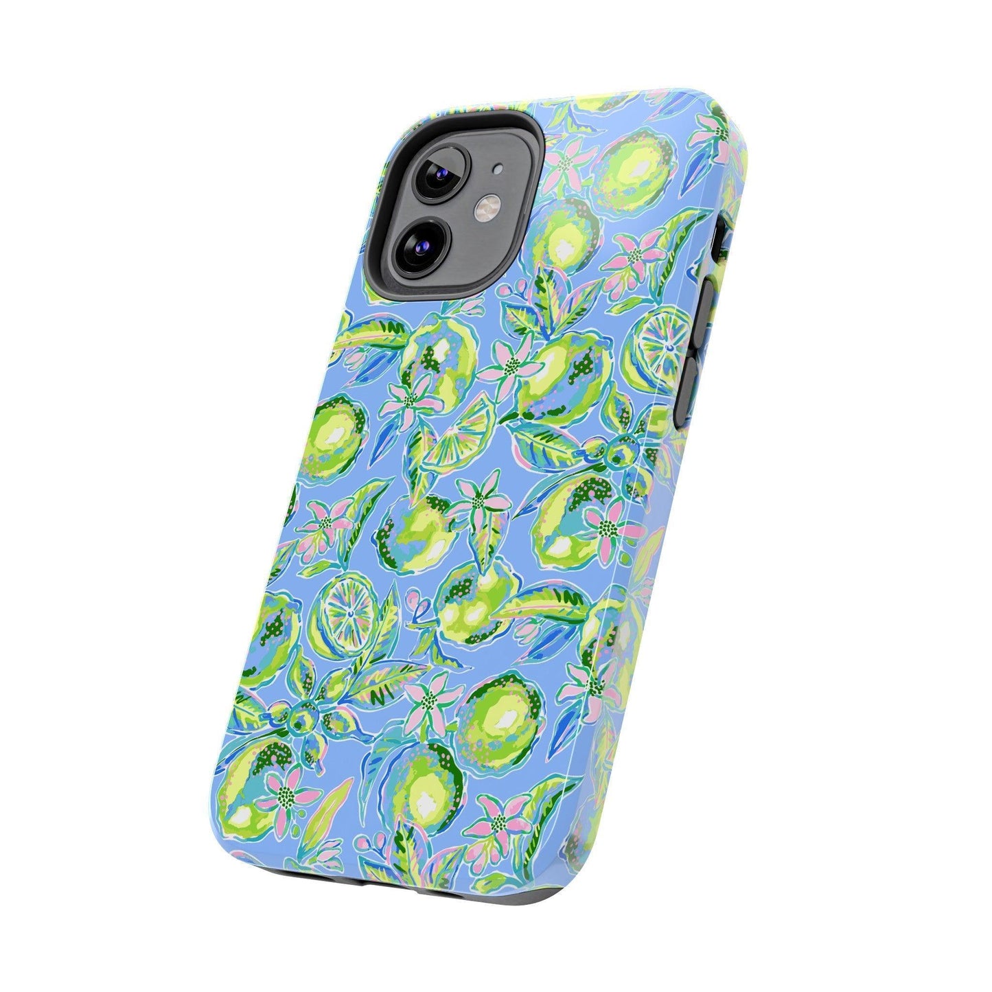 Lime Citrus Print Phone Case