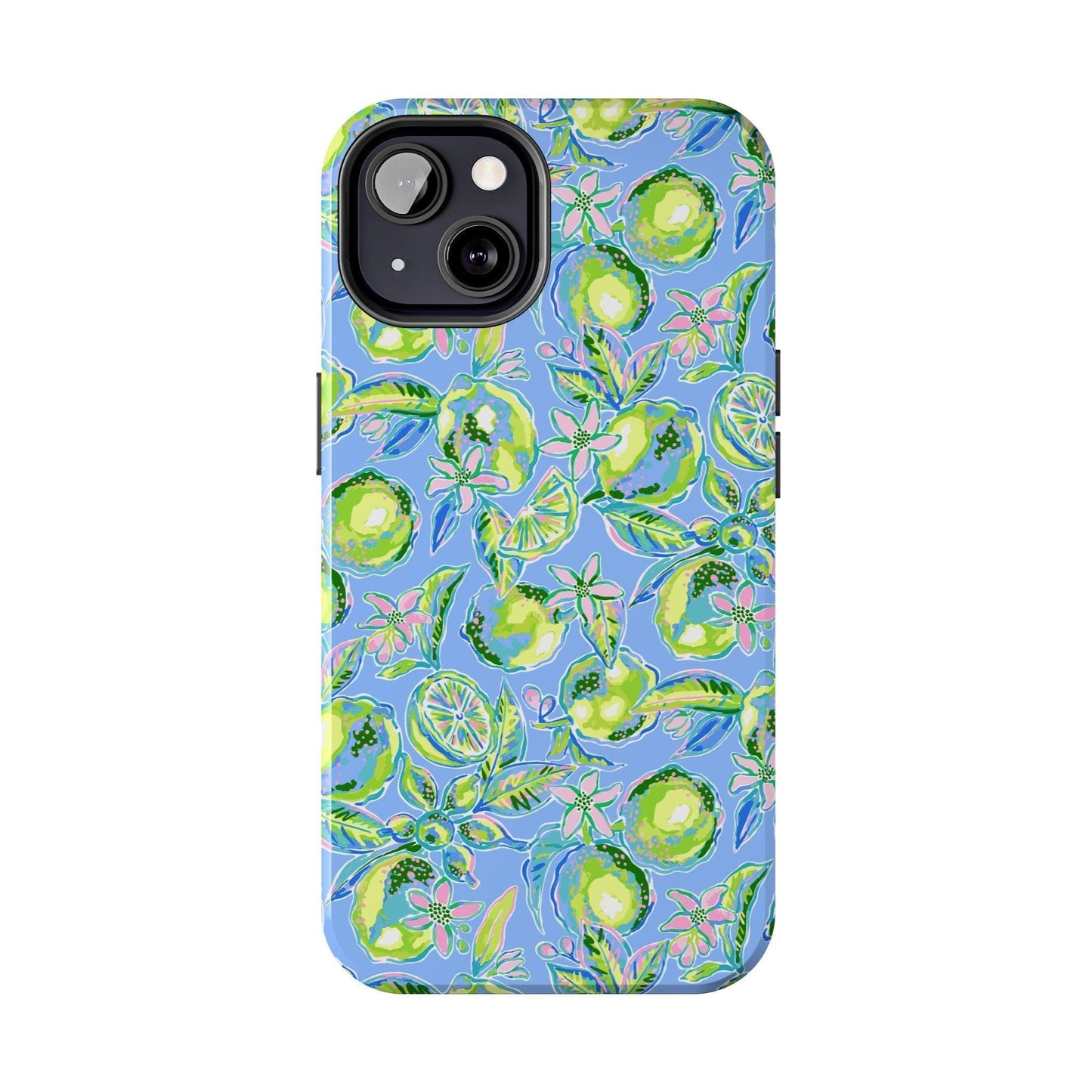 Lime Citrus Print Phone Case