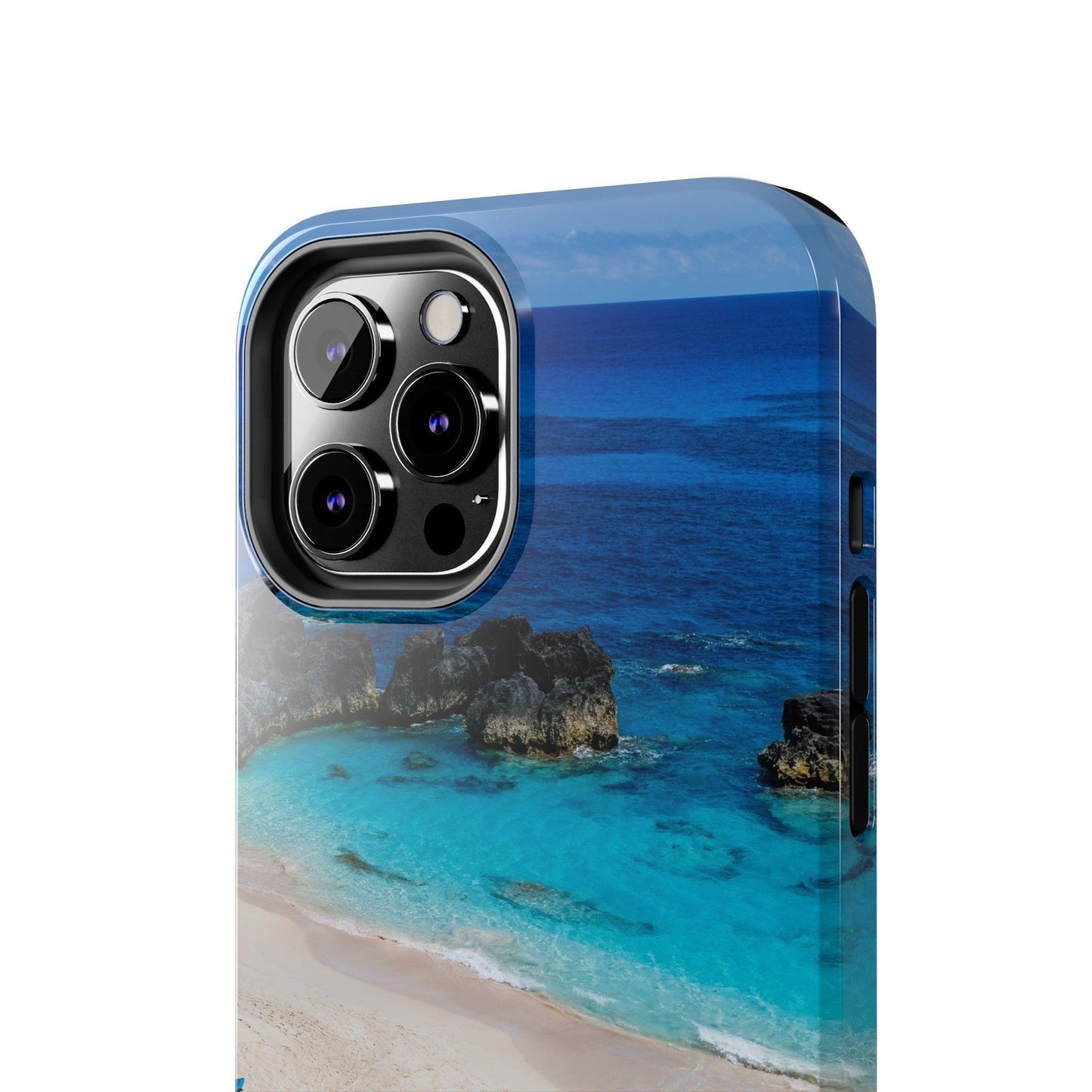 Bermuda Beach Umbrellas Phone Case