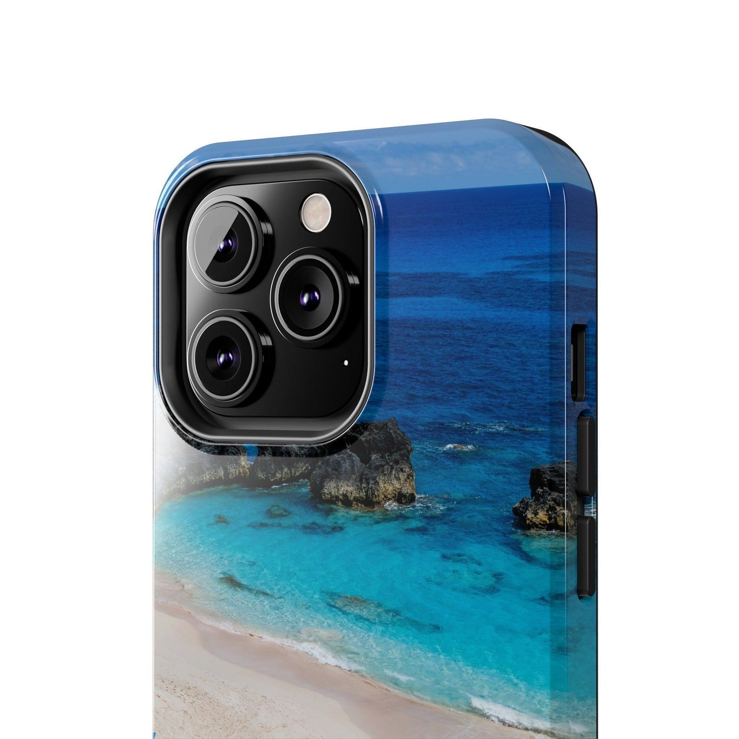 Bermuda Beach Umbrellas Phone Case