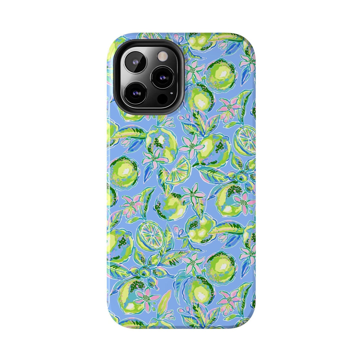 Lime Citrus Print Phone Case