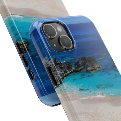 Bermuda Beach Umbrellas Phone Case