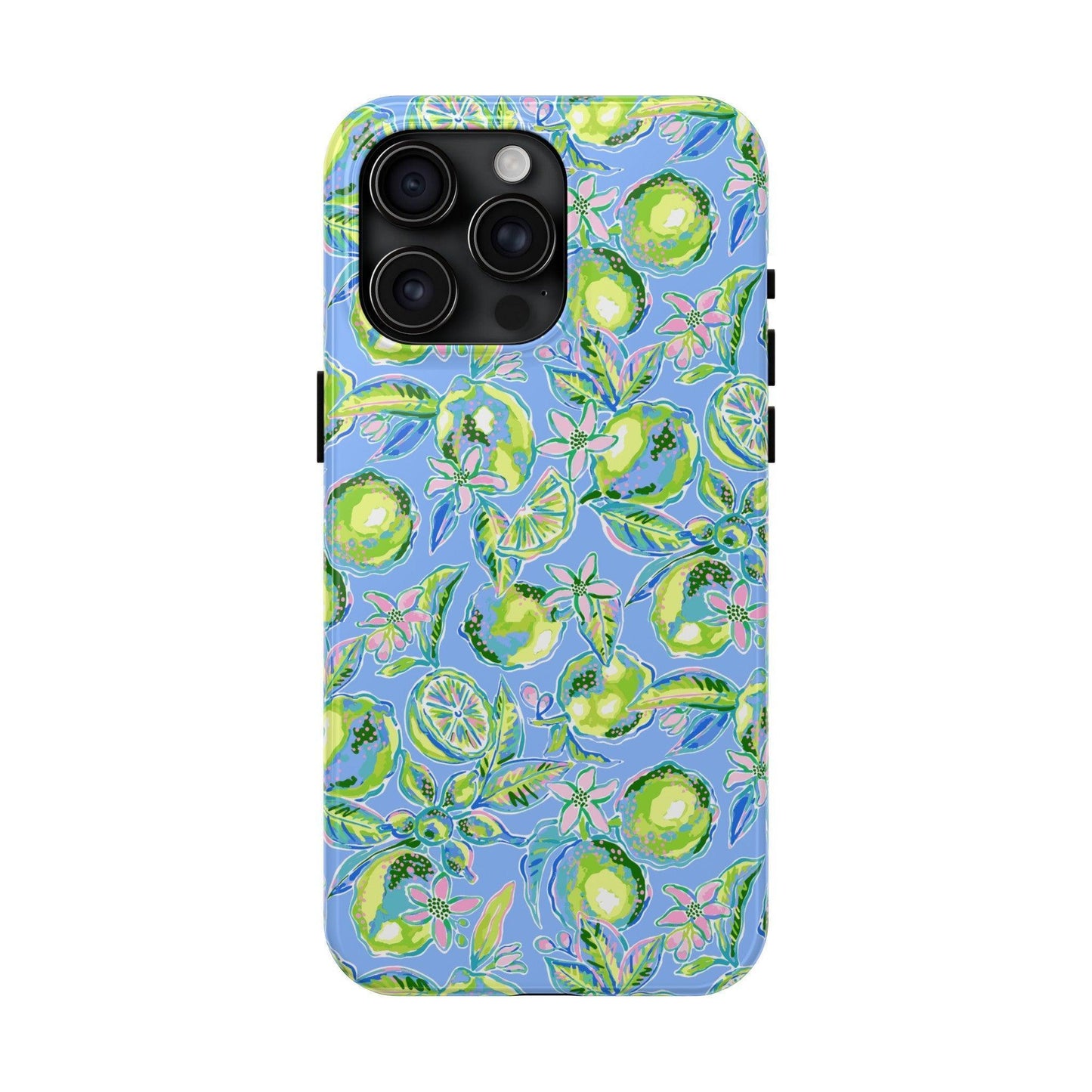 Lime Citrus Print Phone Case