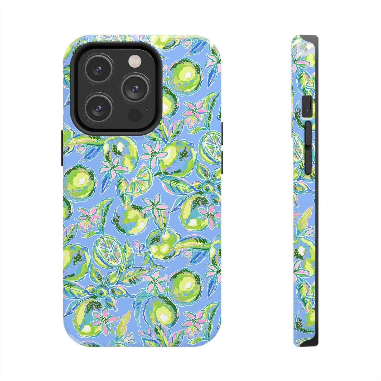 Lime Citrus Print Phone Case