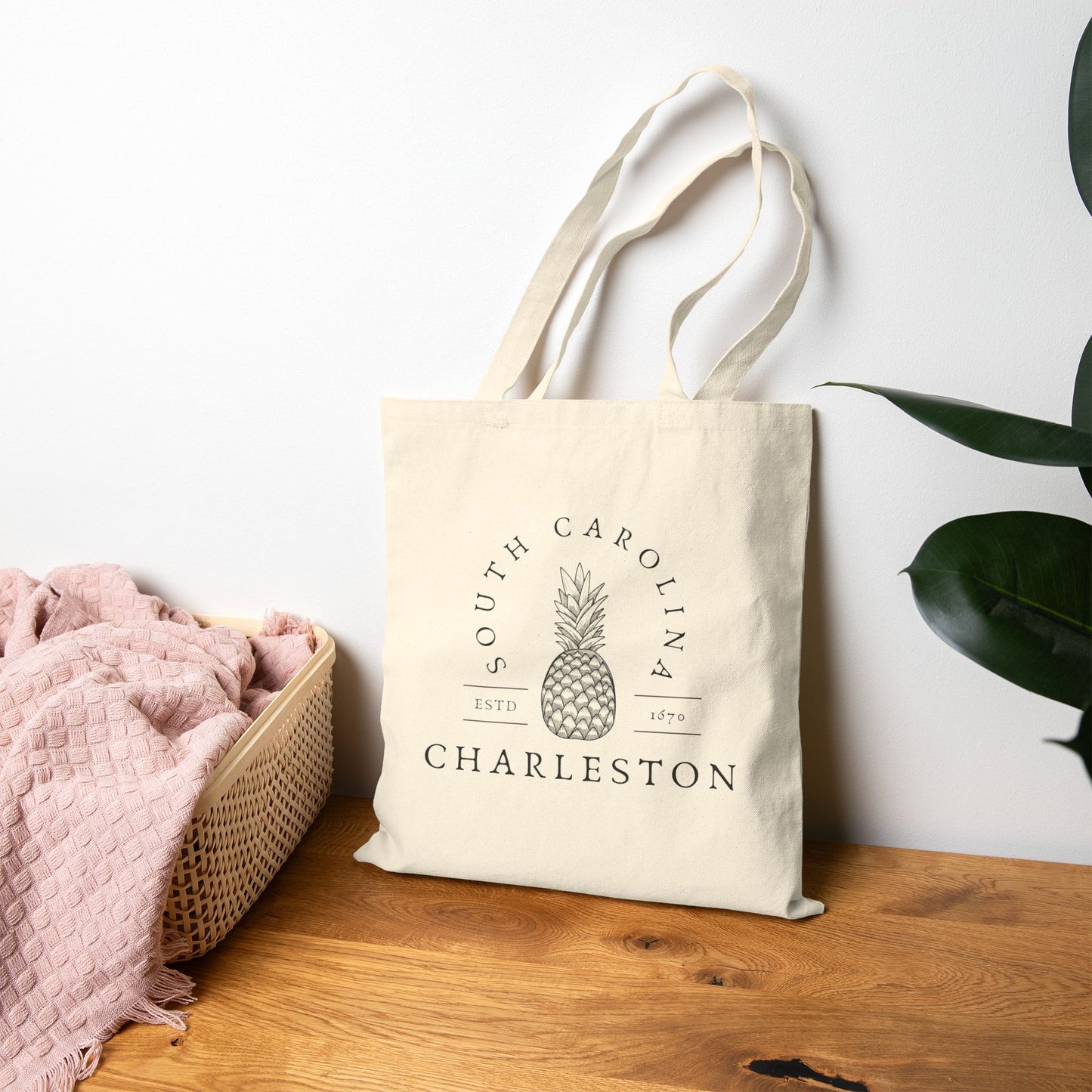 Charleston, South Carolina Canvas Tote Bag
