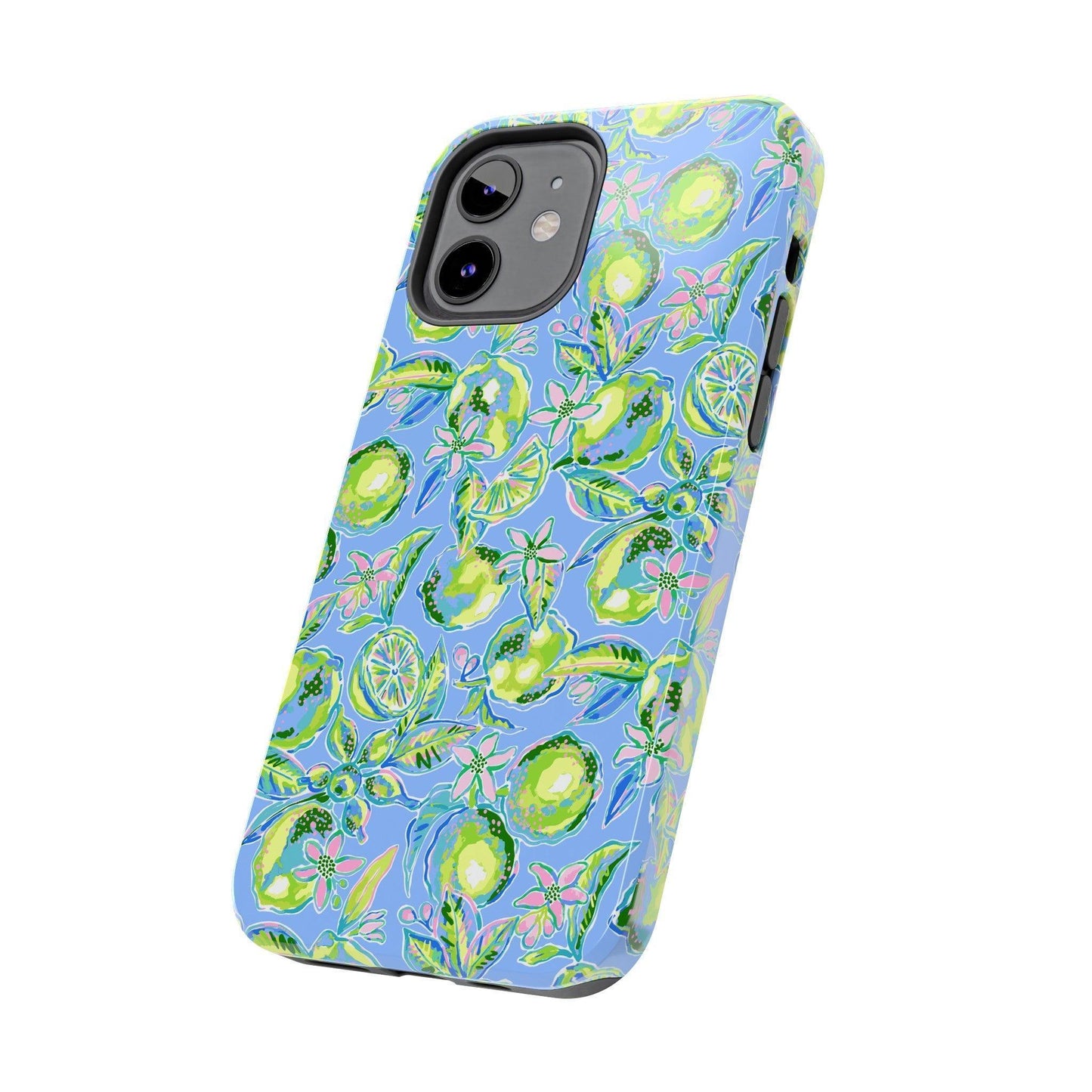 Lime Citrus Print Phone Case