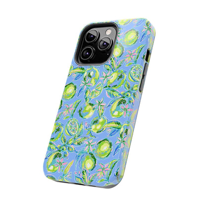 Lime Citrus Print Phone Case