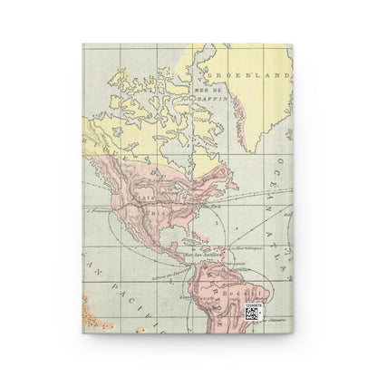 All Around The World Vintage Map Notebook - Departures Print Shop