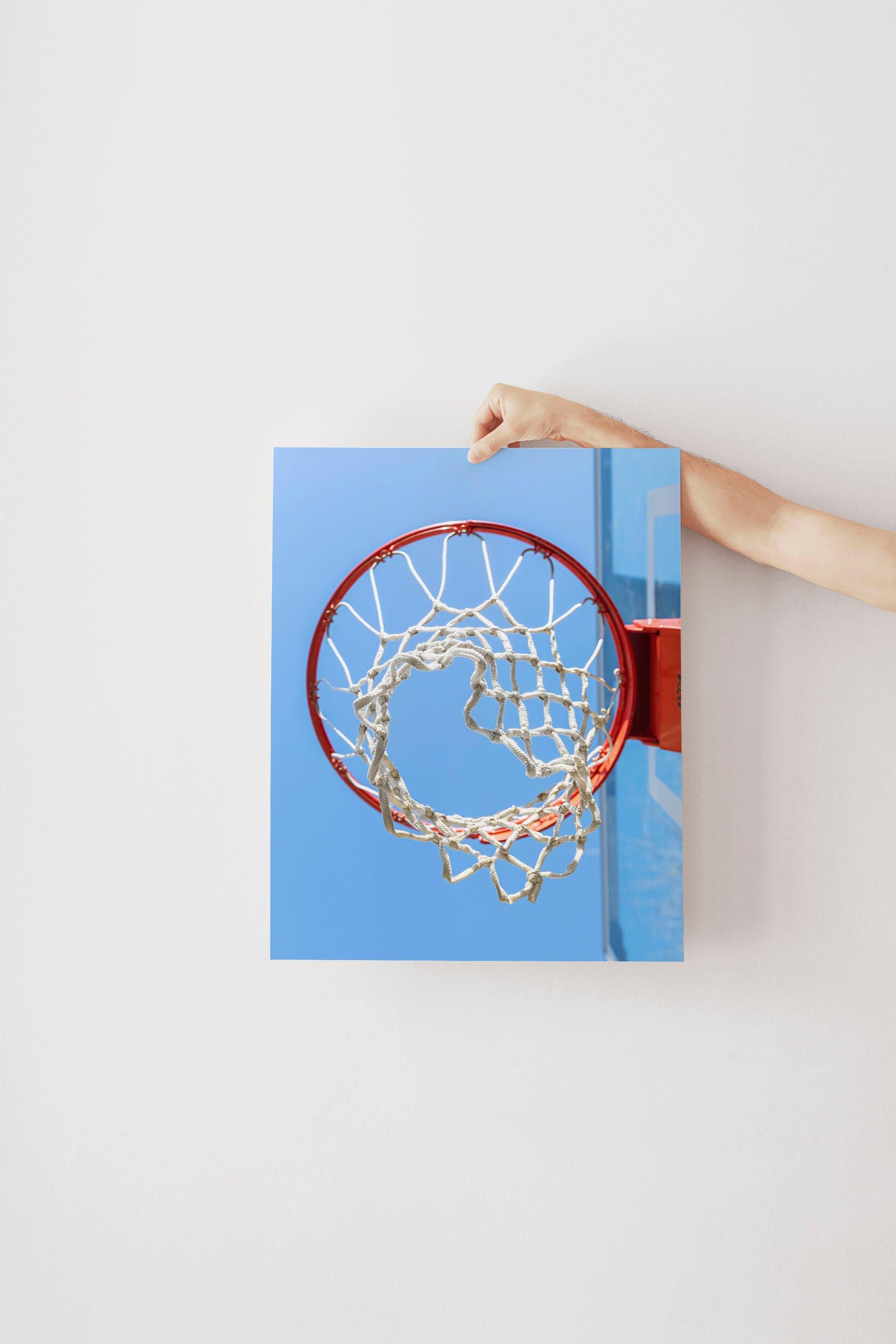 Basketball Hoop Print - Departures Print Shop