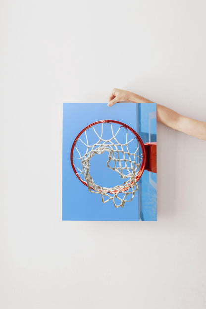 Basketball Hoop Print - Departures Print Shop