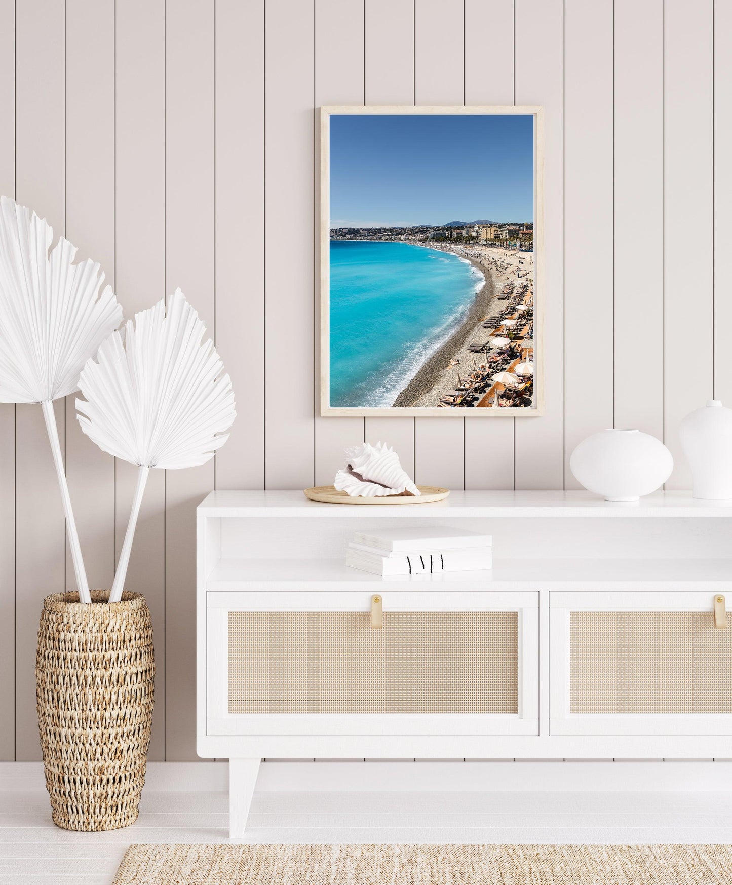 Beaches of Nice France III | French Riviera Photography Print - Departures Print Shop