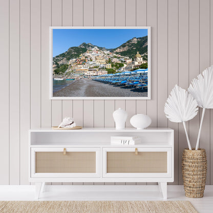 Beaches of Positano | Amalfi Coast Italy Photography - Departures Print Shop