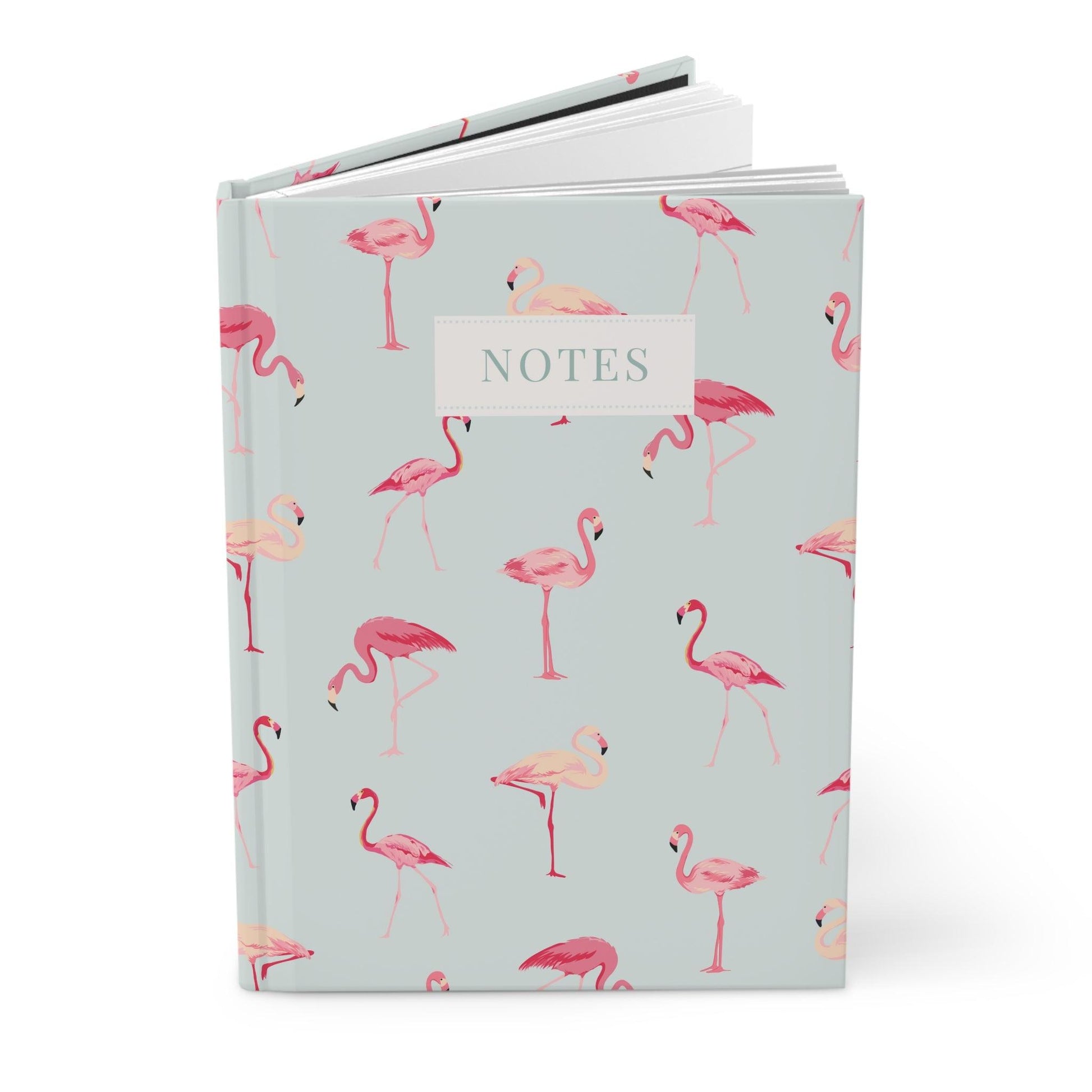 Birds of a Feather | Flamingo Print Notebook - Departures Print Shop